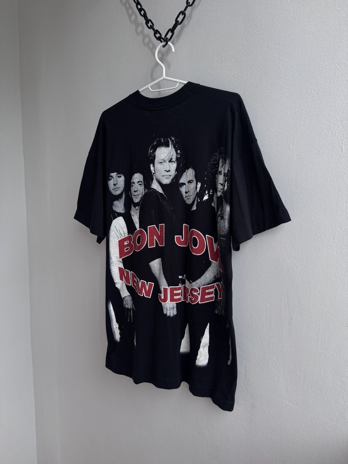 Band Tees Bon Jovi 1999 Vintage 90s Overprinted T Shirt Tee Band Tees Size US XL / EU 56 / 4 - 10 Thumbnail