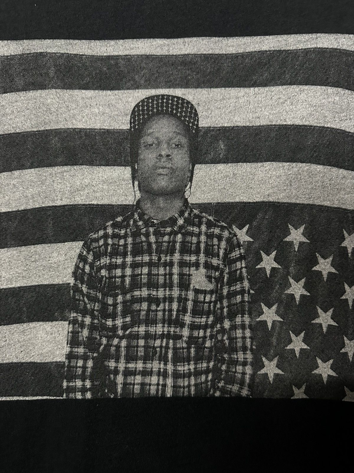 A$AP Rocky × Band Tees × Rap Tees Asap Rocky Sun Faded Rap Tee Size US S / EU 44-46 / 1 - 5 Thumbnail
