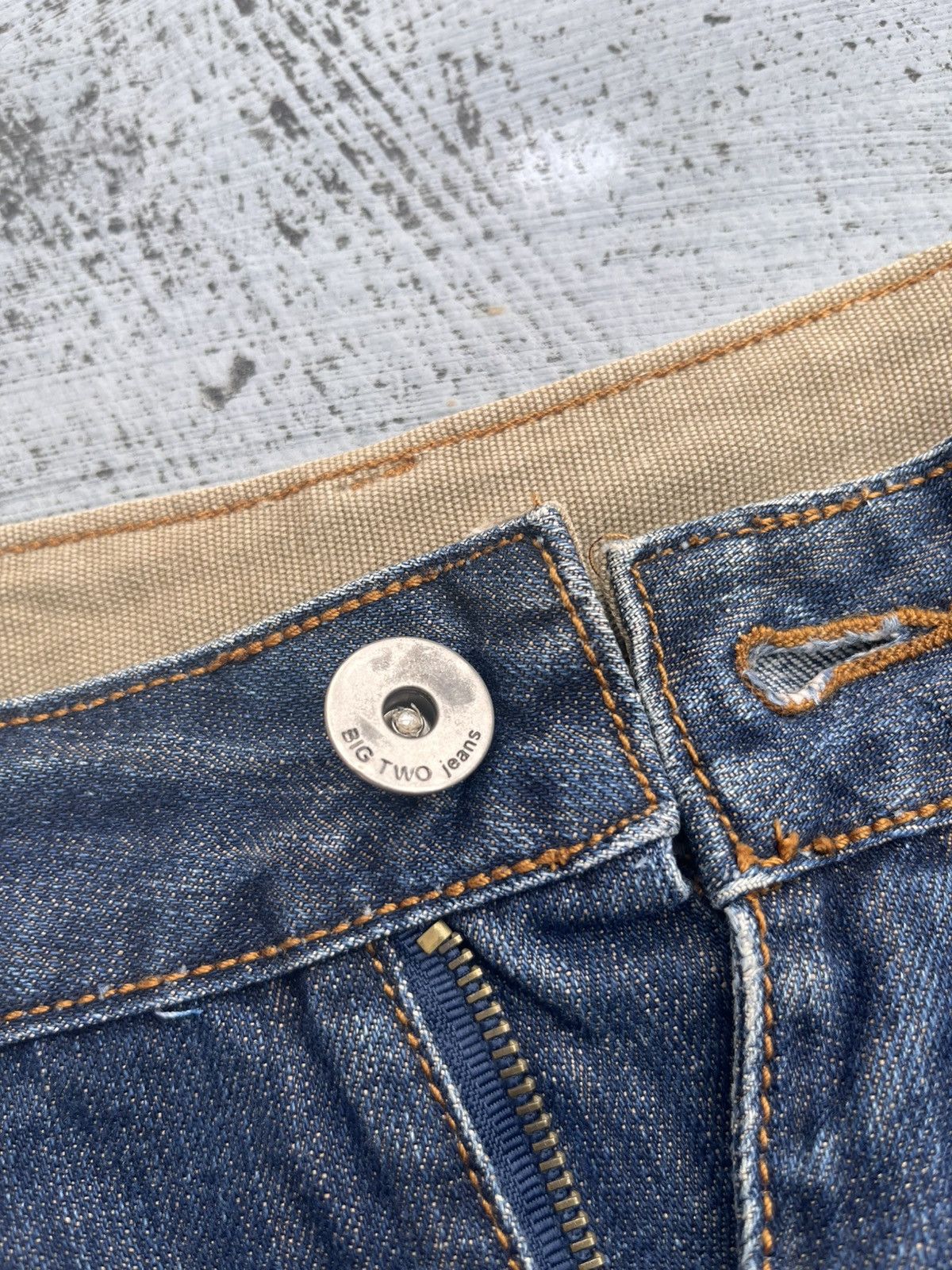 JNCO Vintage Big Two Baggy Denim Jorts Y2K Skater Style Size US 31 - 7 Thumbnail
