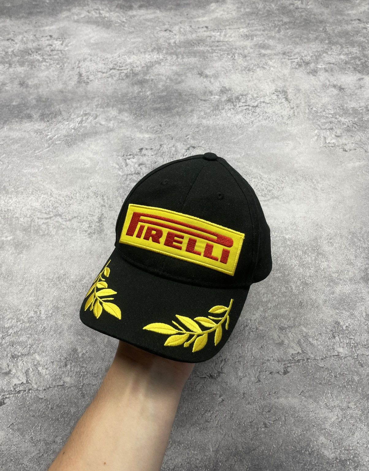 Vintage Pirelli Racing F1 Cap Hat