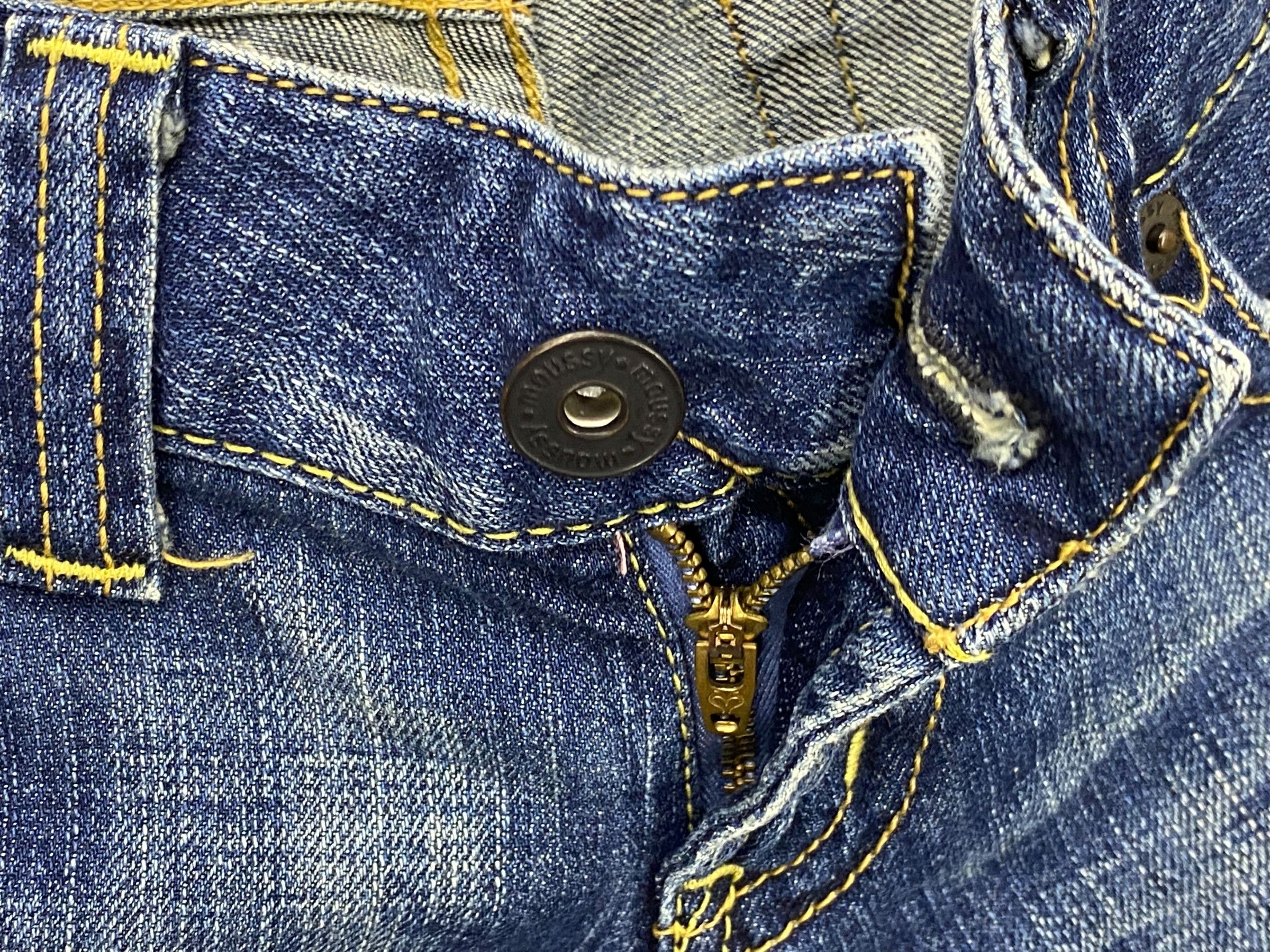 Japanese Brand × MOUSSY Moussy Japan Low Rise Loose Wide Leg Jeans Size 27" / US 4 / IT 40 - 10 Thumbnail