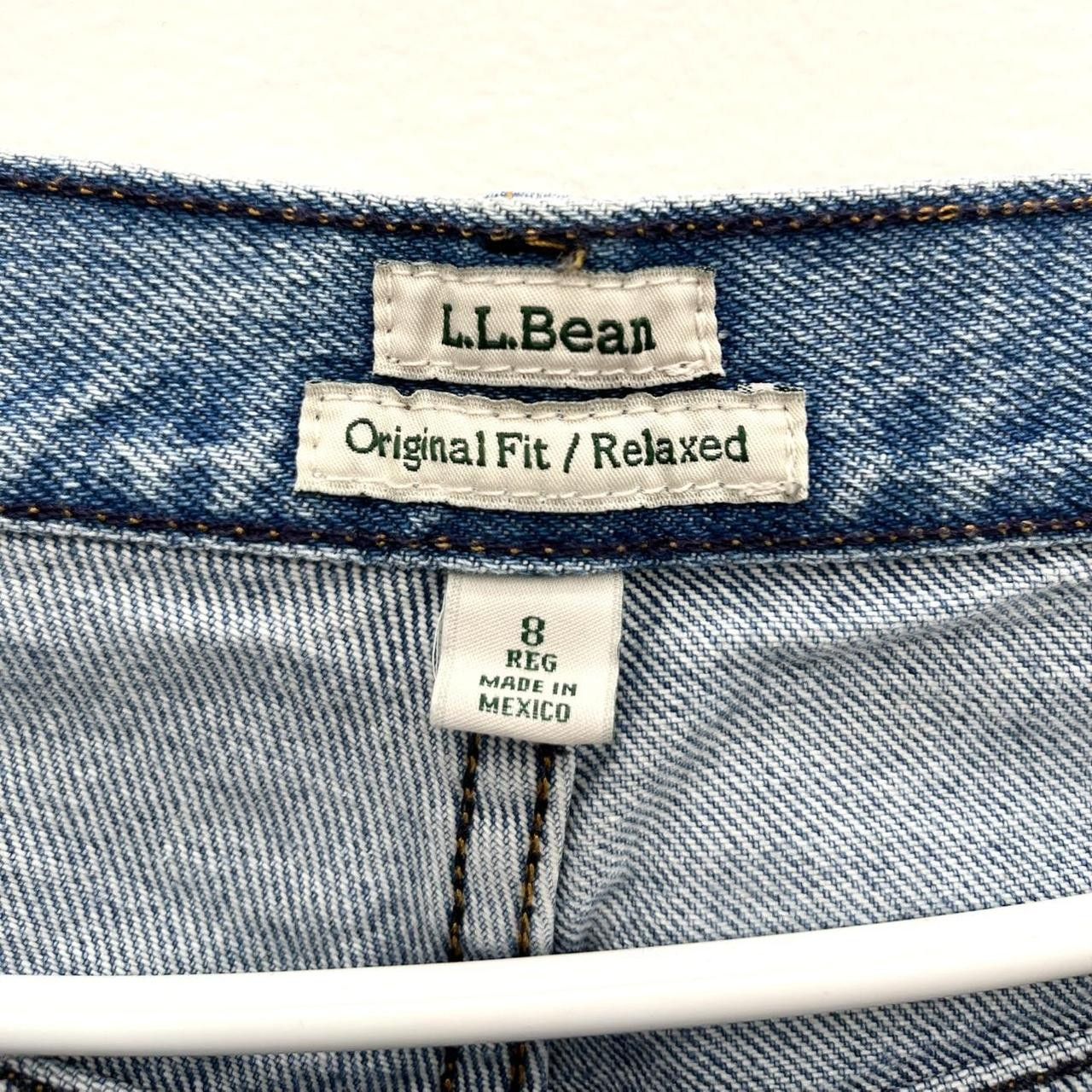 L.L. Bean L.L. Bean Original Fit Relaxed Denim Jeans Size 8 Straight Size 30" / US 8 / IT 44 - 3 Thumbnail