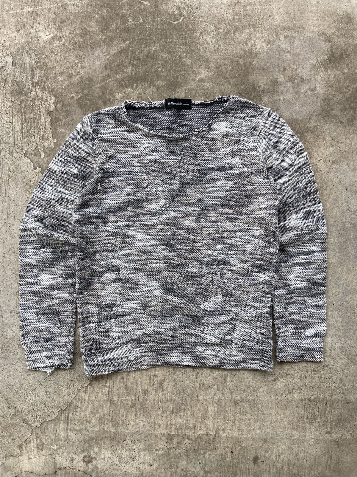 In The Attic Vintage In The Attic Homme Hand Woven Knitted Long Sleeve Size US L / EU 52-54 / 3 - 1 Thumbnail