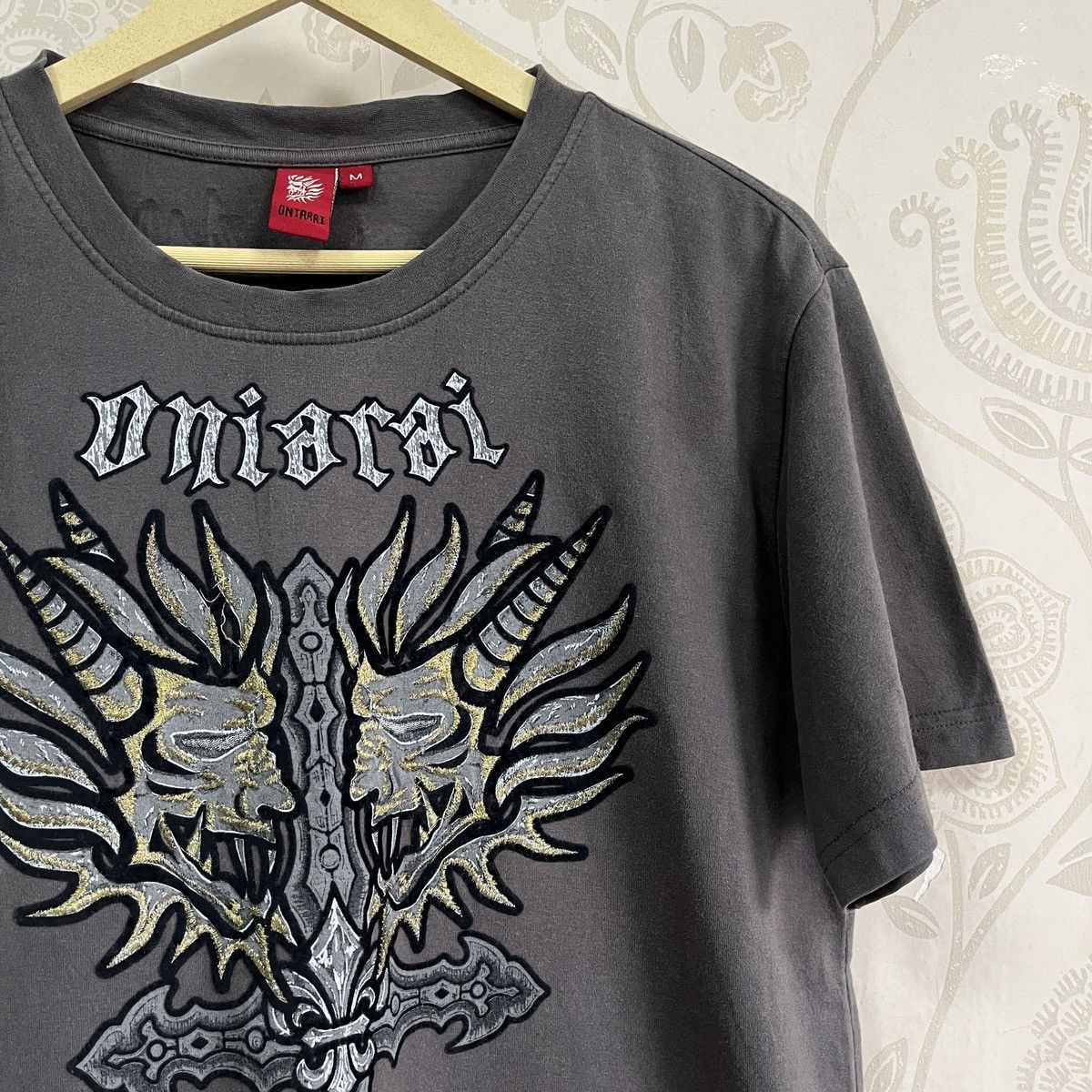 Japanese Brand Oniarai Jeans Skulls Matsuda Blue Ways Japan TShirt Size US M / EU 48-50 / 2 - 6 Thumbnail