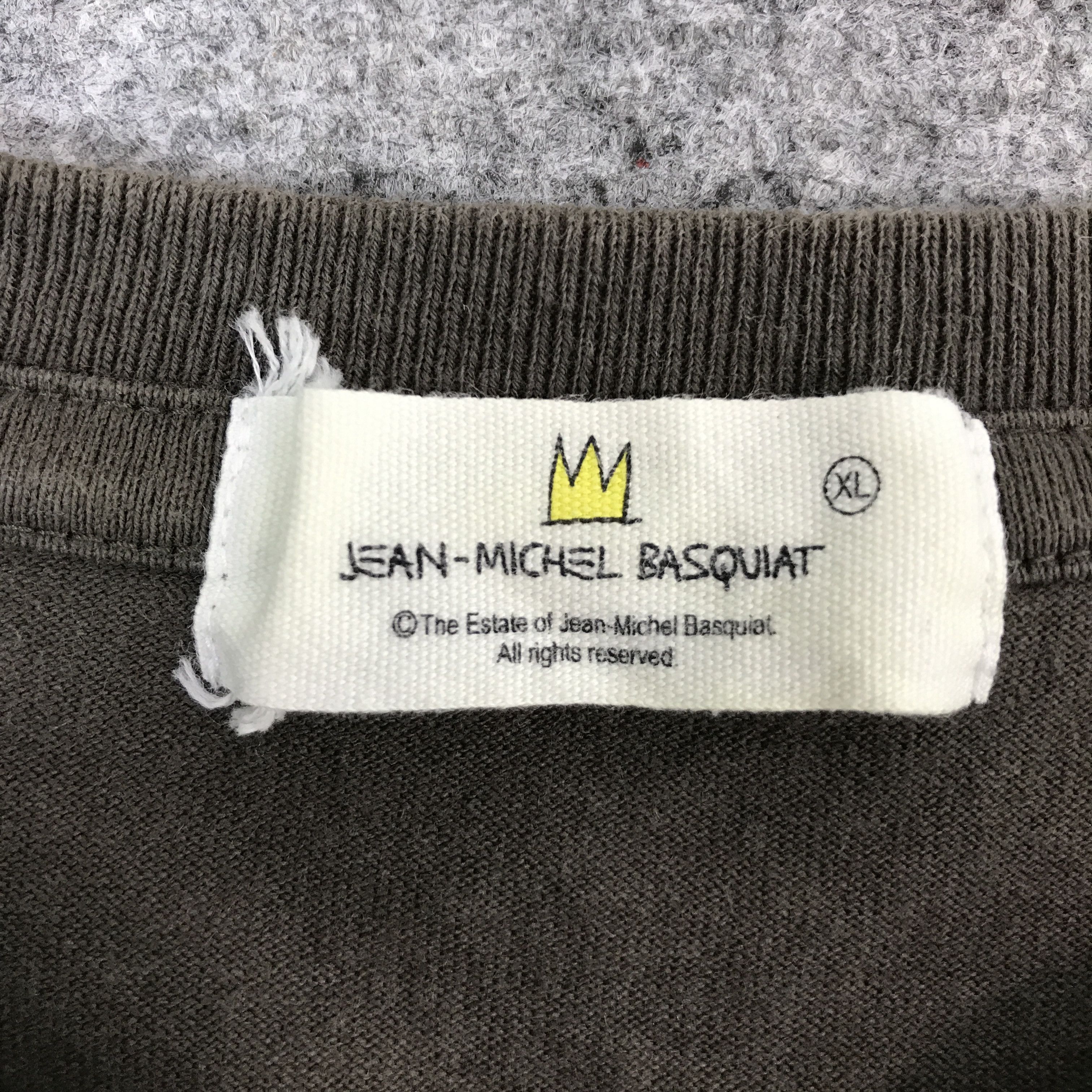 Jean-Michel Basquiat Jean michel basquiat cropped style tshirts Size US XL / EU 56 / 4 - 8 Thumbnail