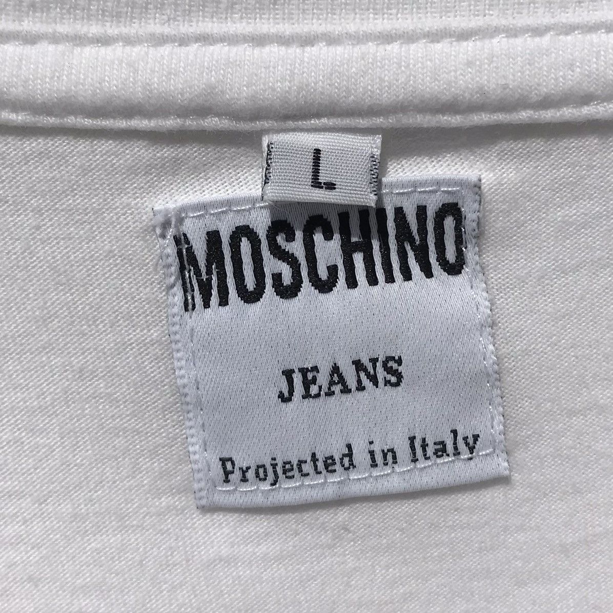 Moschino Vintage 90s Moschino Peace Logo Shirt Moschino Size US L / EU 52-54 / 3 - 11 Thumbnail