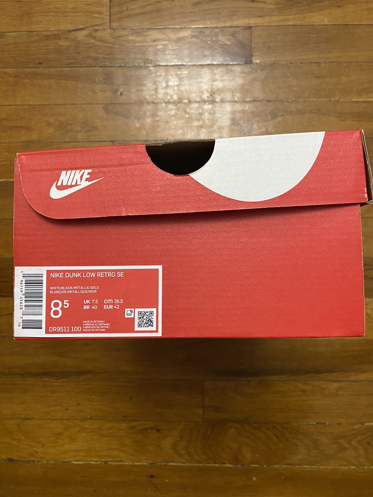 Nike Size 8.5 - Nike Dunk Low World Champs Black White US Panda Size US 8.5 / EU 41-42 - 8 Thumbnail