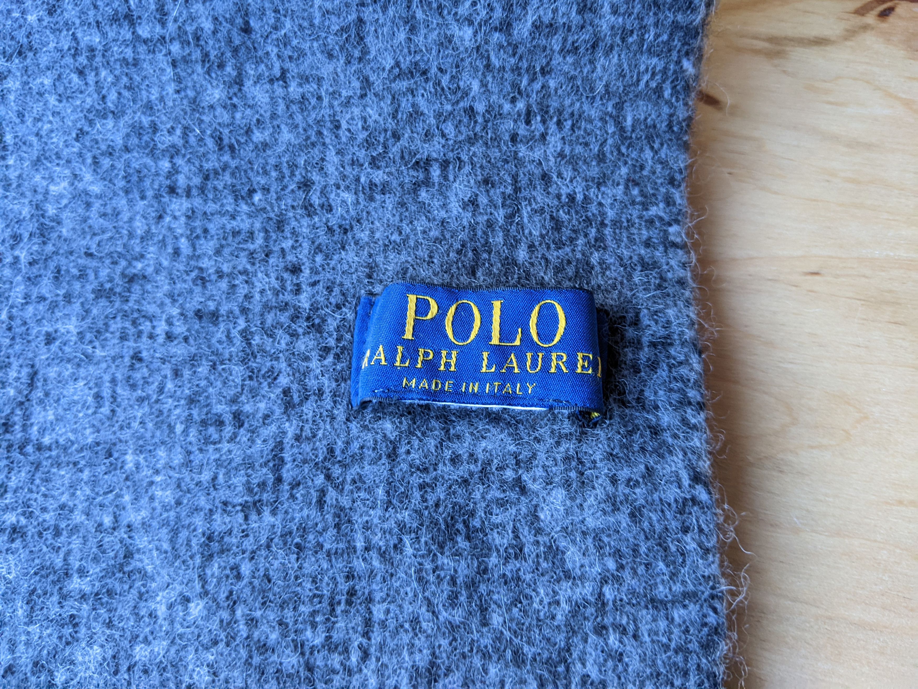 Polo Ralph Lauren Polo Ralph Lauren Wool Scarf Vintage Stussy Burberry Zegna Size ONE SIZE - 8 Thumbnail