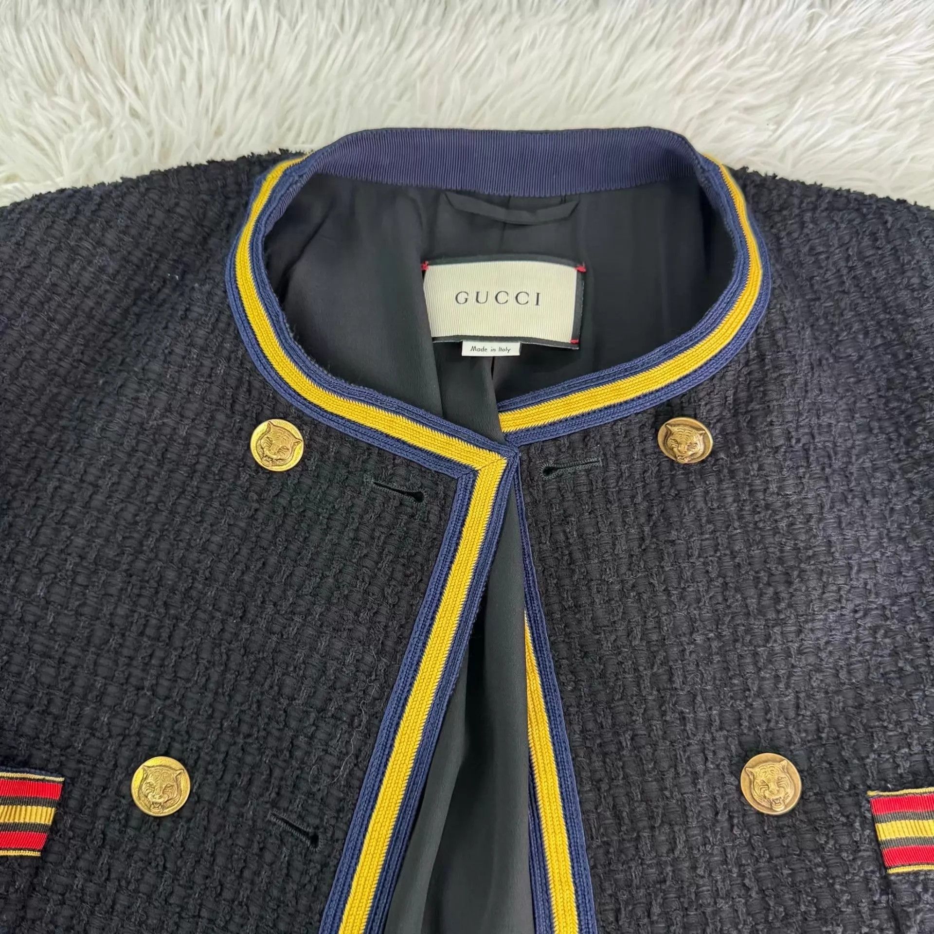 Gucci Gucci Men's Four Pocket Black Jacket 40 Size S / US 4 / IT 40 - 3 Thumbnail