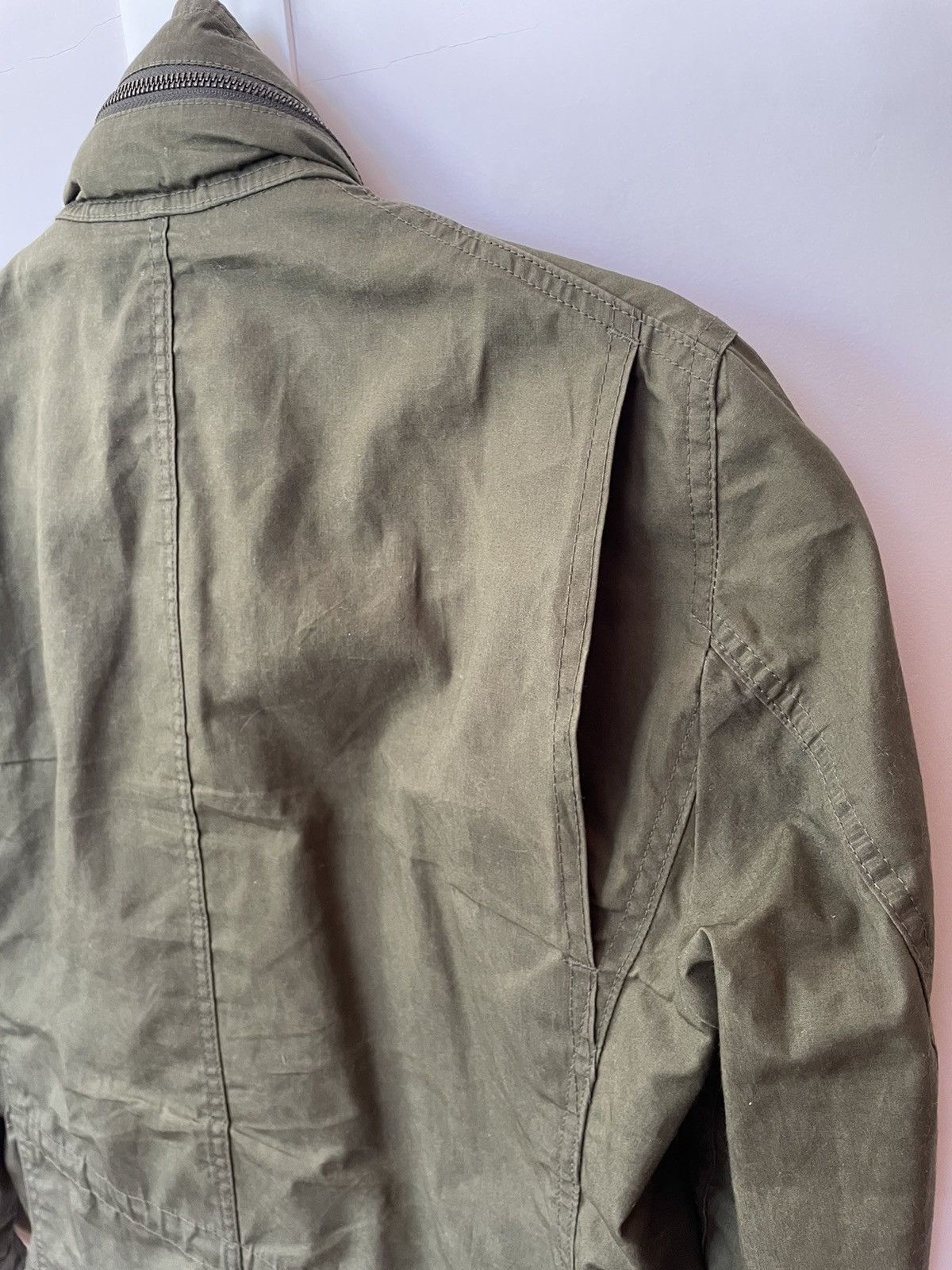 Corridor Corridor M65 Waxed Cotton Jacket, Olive, size XS (46) Size US S / EU 44-46 / 1 - 4 Thumbnail