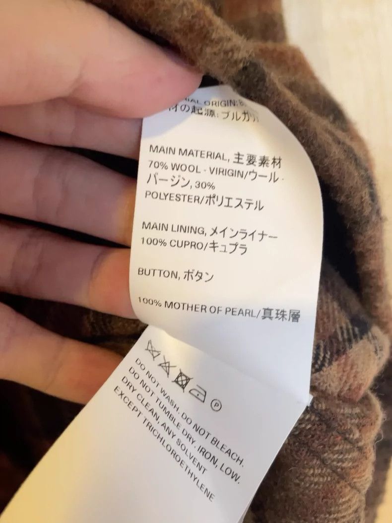 Our Legacy Our LegacyPlaid tweed coat Size US S / EU 44-46 / 1 - 7 Thumbnail