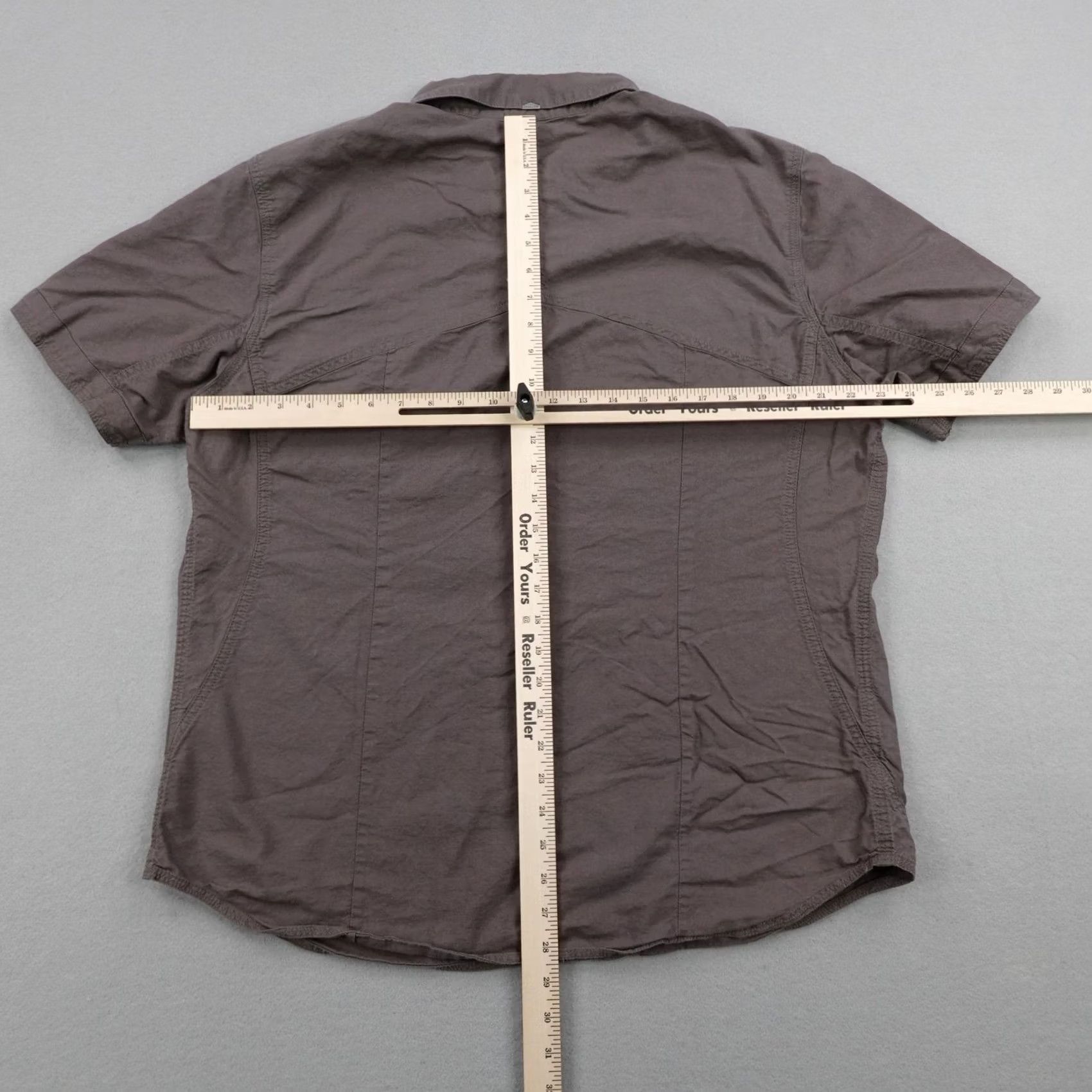 Harley Davidson Harley-Davidson Shirt Mens XL Brown Motorcycles Biker Button Up Mechanic Work Shirt Size US XL / EU 56 / 4 - 5 Thumbnail