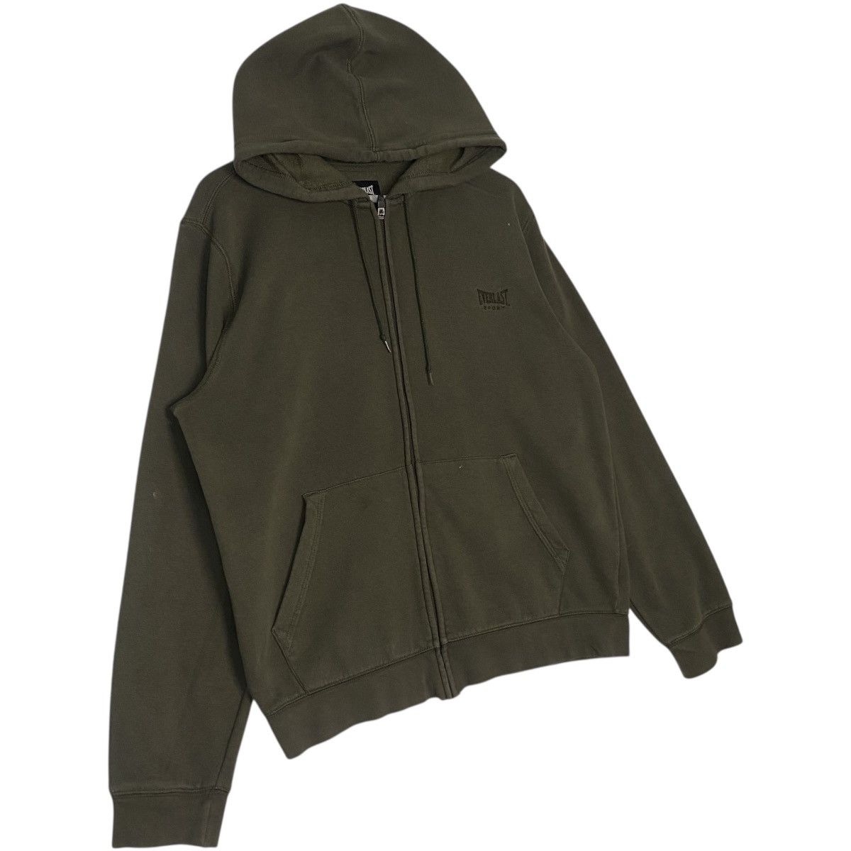 Vintage Vintage Everlast Full Zip Hoodie Sweater Green Size M Size US M / EU 48-50 / 2 - 3 Thumbnail