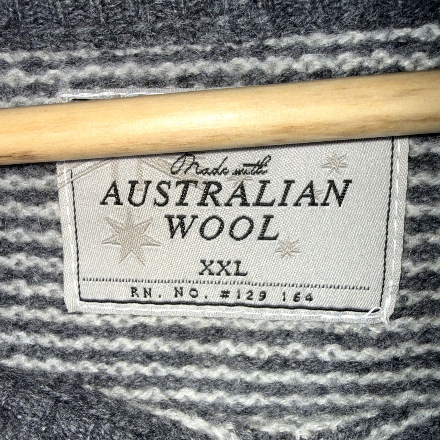 Vintage VINTAGE Brunswick Unisex Wool Gray Pullover Sweater 2XL 24” Pit To Pit Mens Womens Size US XXL / EU 58 / 5 - 3 Thumbnail