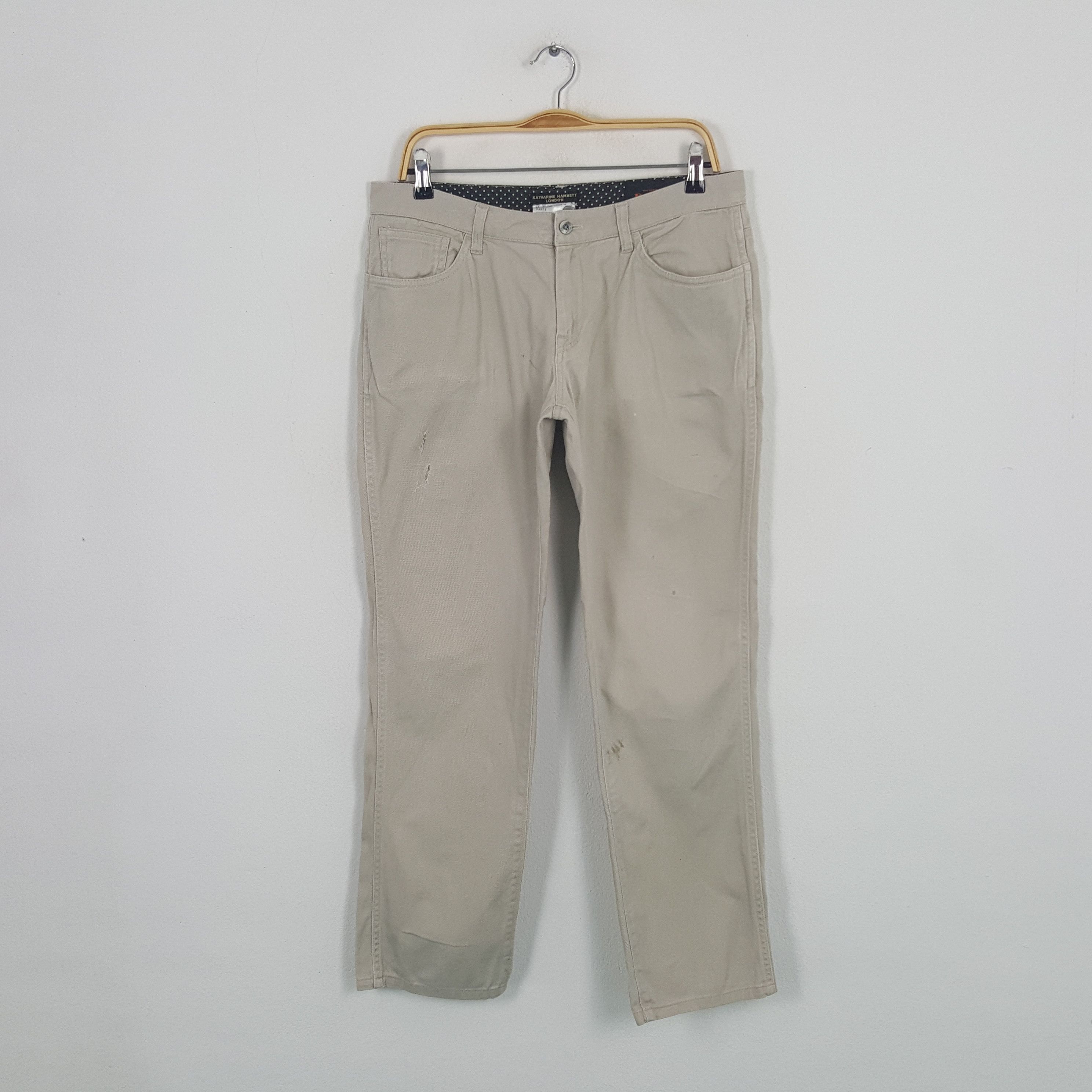 Ben Sherman × Katharine Hamnett London × Vintage Vintage Katharine Hamnett London Ben Sherman Baggy Pants Size US 32 / EU 48 - 1 Thumbnail