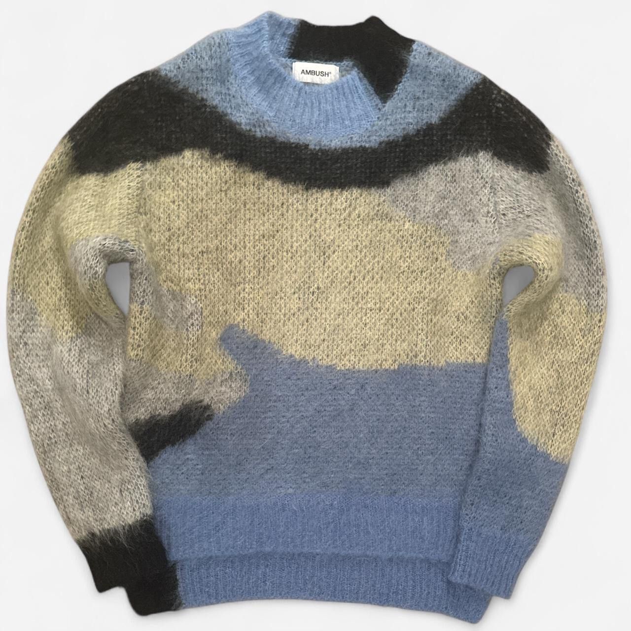 Ambush Design AW18 Mohair Jacquard Intarsia Knit Sweater Size US M / EU 48-50 / 2 - 1 Thumbnail