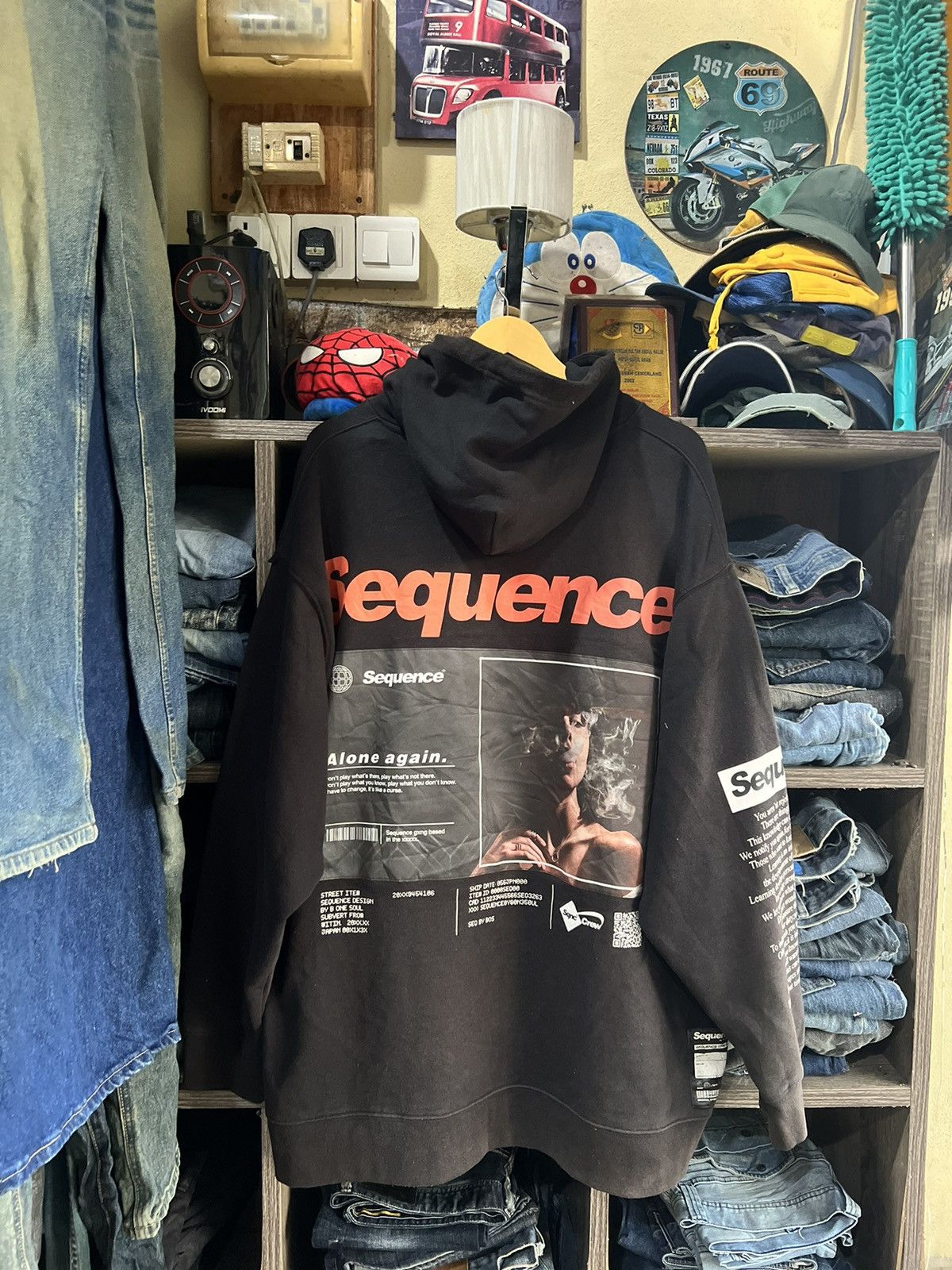 🔥Oversize Rare Sequence B One Soul Hoodie