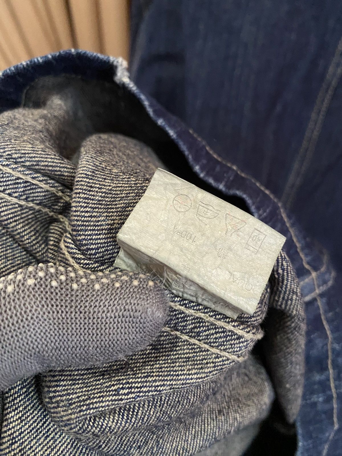 Japanese Brand Billy Stone’s Vintage Workwear Denim Jacket – Indigo Blue Size US XL / EU 56 / 4 - 9 Thumbnail