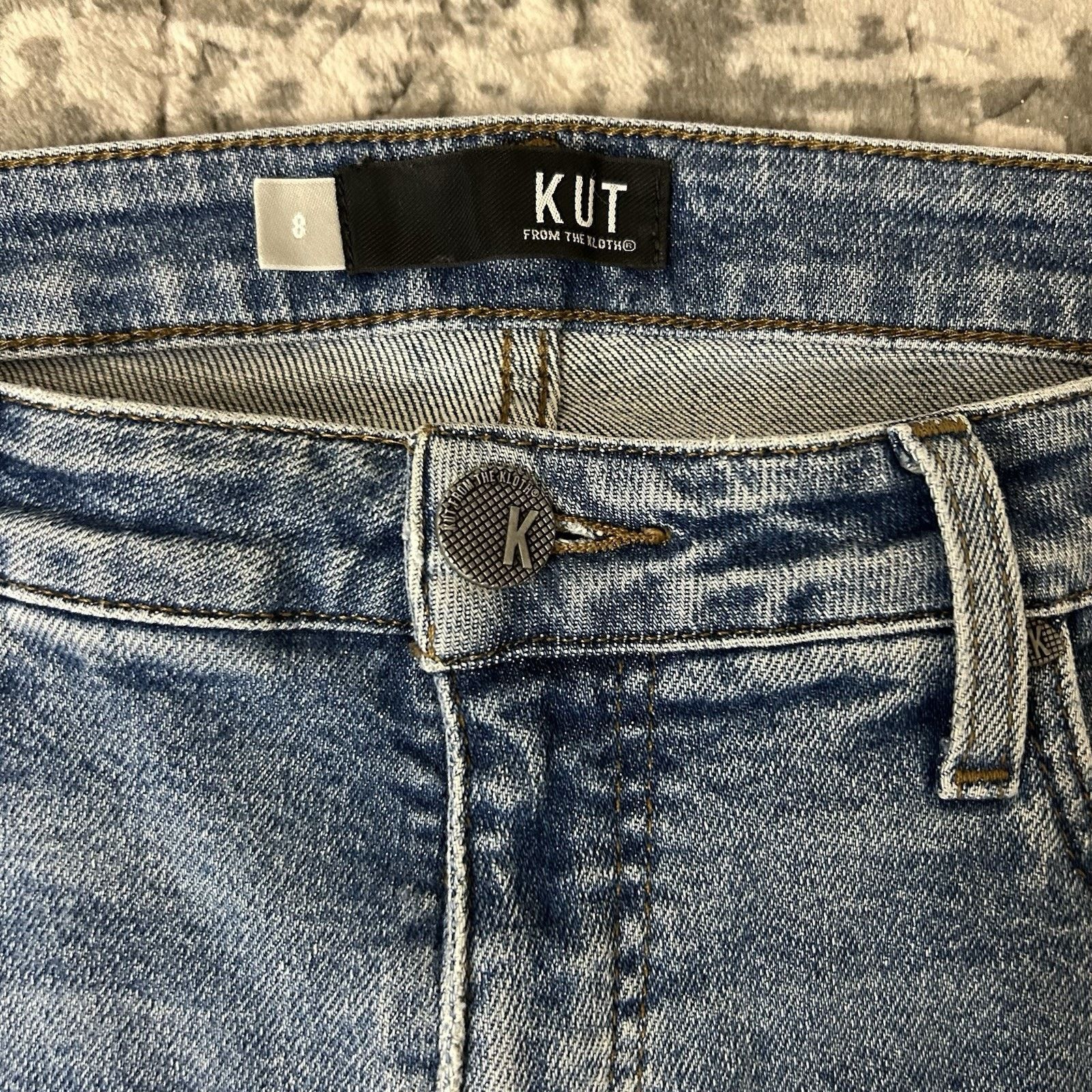 Other KUT from the Kloth High-Rise Fab AB Cigarette Leg- Size 8 Size 30" / US 8 / IT 44 - 2 Thumbnail