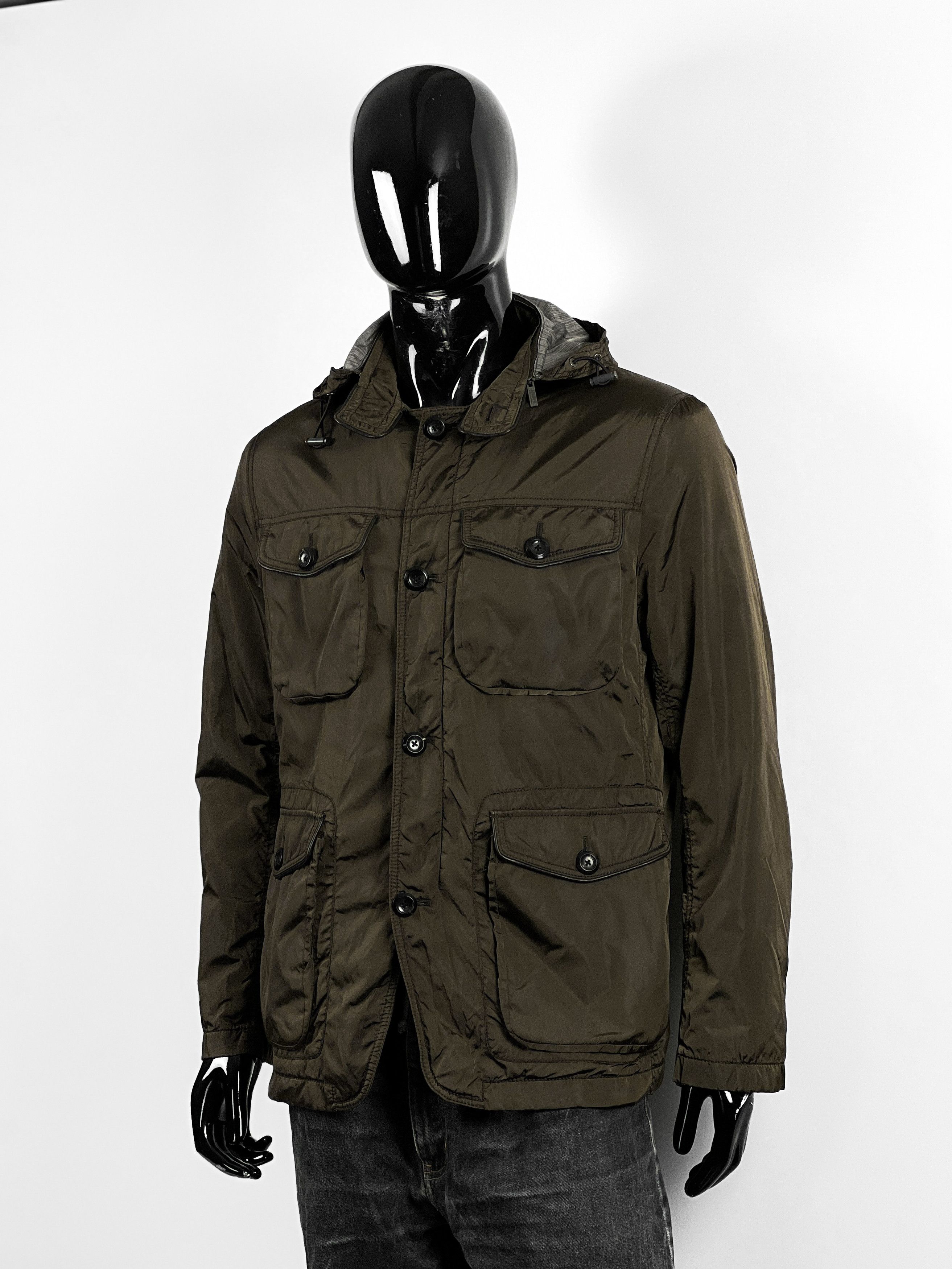 Armani Collezioni Armani Collezion Men`s Light Nylon Jacket Size US M / EU 48-50 / 2 - 9 Thumbnail