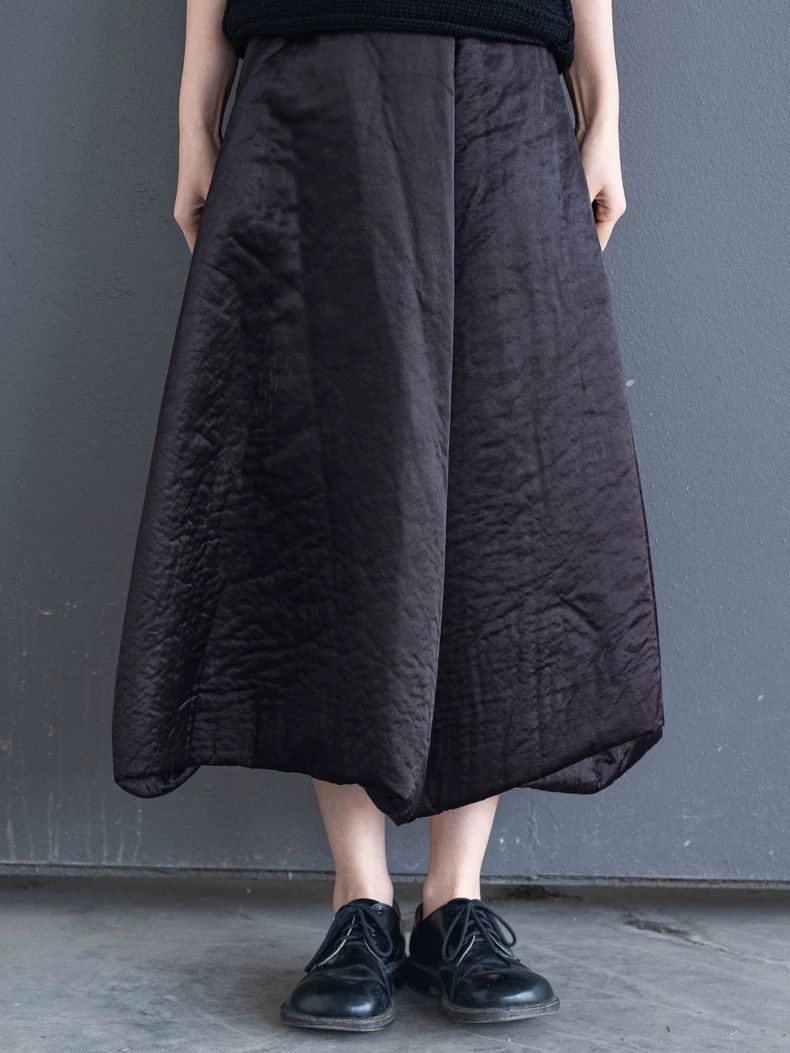 Comme des Garcons Comme Des Garcons size M Black glossy cotton-filled oversk Size 24" / US 00 / IT 34 - 4 Thumbnail