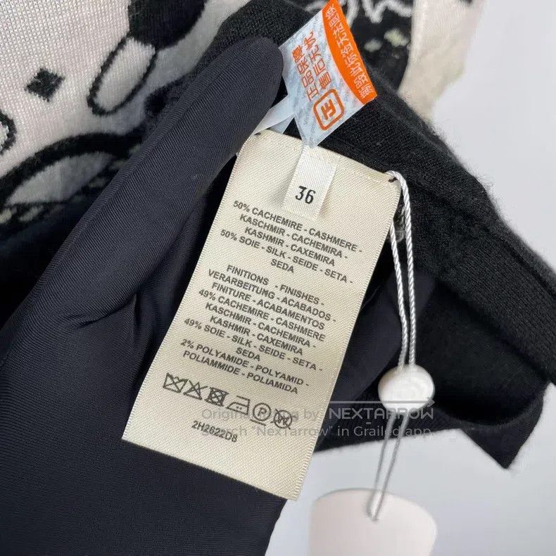 Hermes Hermes Cashmere Knit Short Sleeve Size XS / US 0-2 / IT 36-38 - 5 Thumbnail