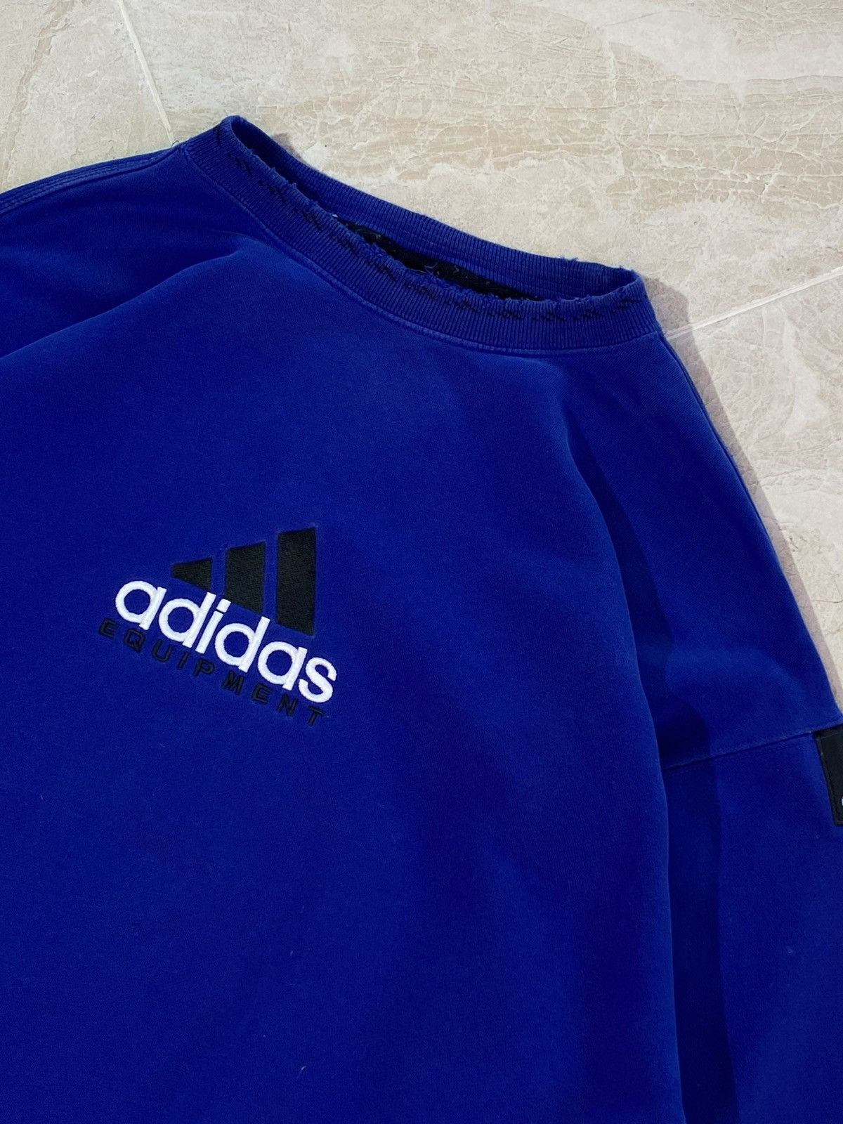 Adidas 🔥 90s VTG ADIDAS EQUIPMENT SWEATSHIRT Y2K OVERSIZED VIBES Size US L / EU 52-54 / 3 - 4 Thumbnail