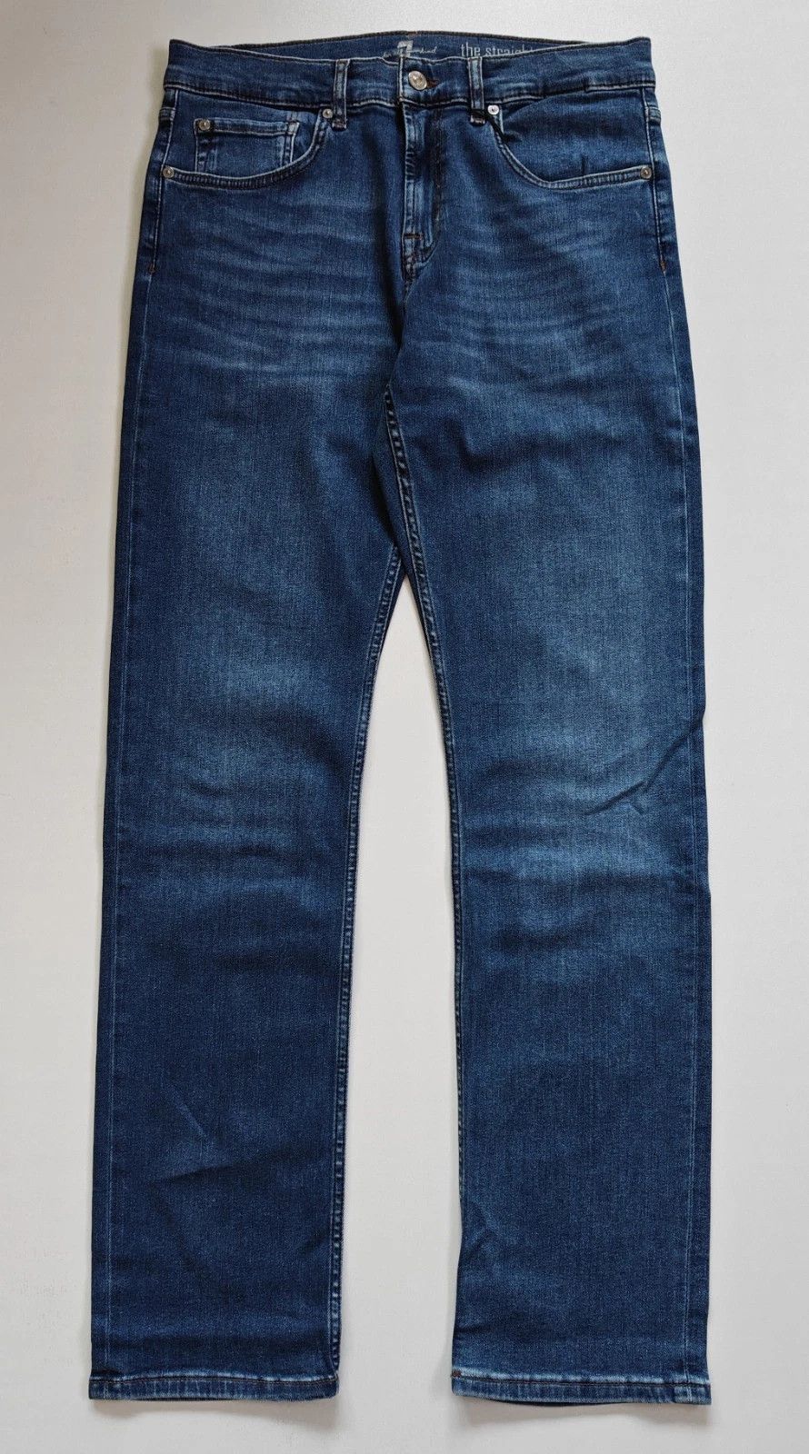 7 For All Mankind 7 For All ManKind The Straight Dayton Jeans T / 6047 Size US 33 - 2 Thumbnail