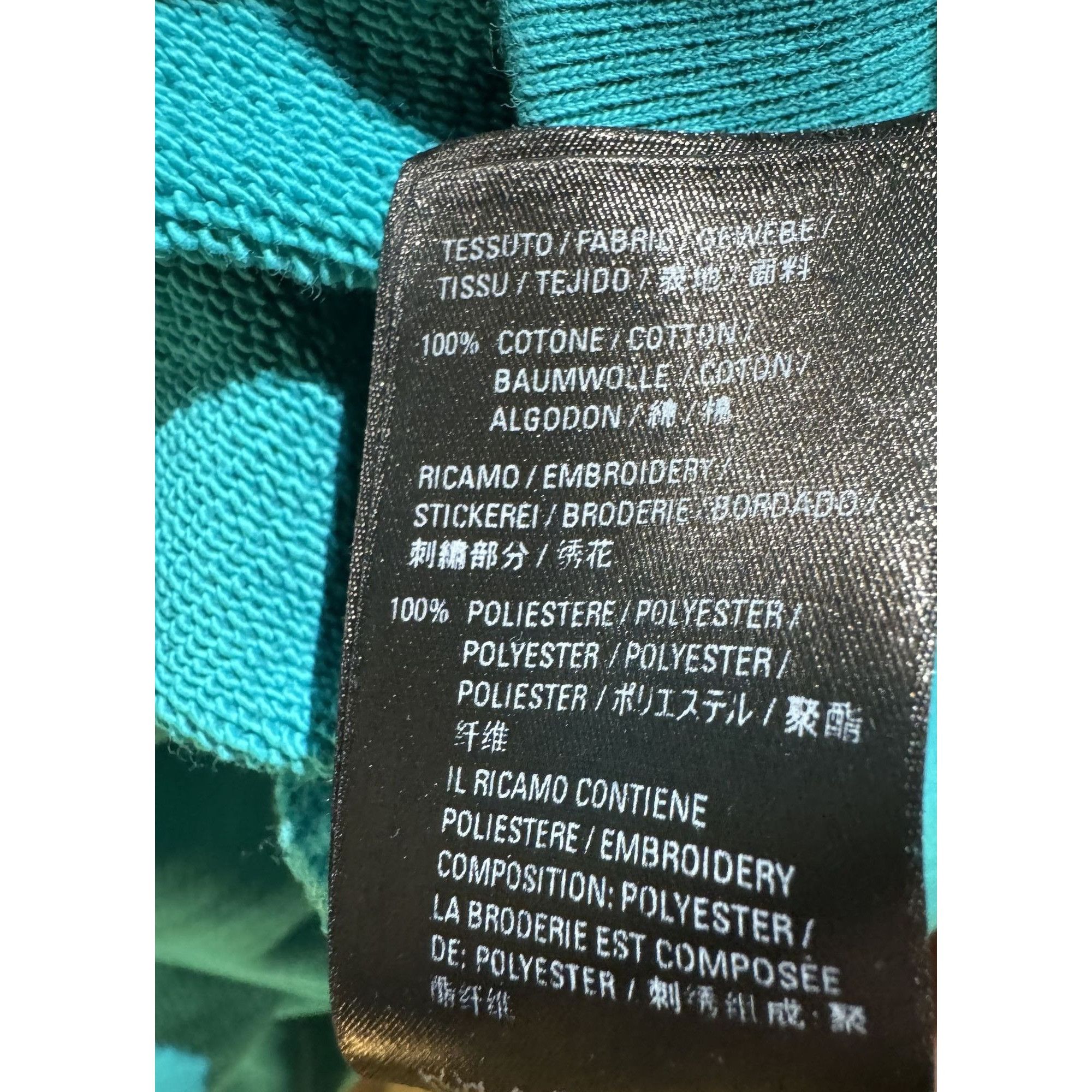 Balenciaga Balenciaga Unisex Wardrobe Oversized Turquoise Hoodie With L Size US XS / EU 42 / 0 - 9 Thumbnail