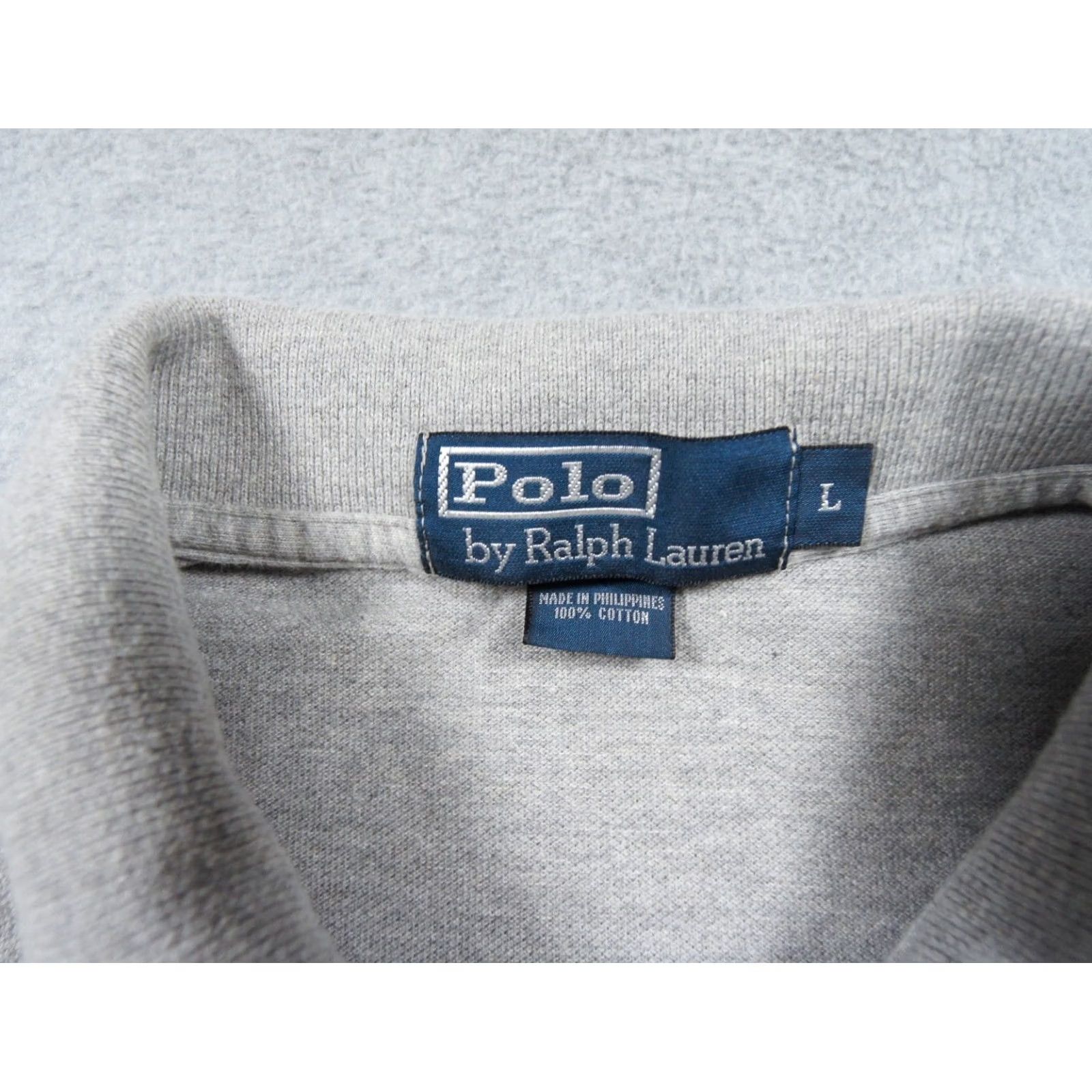 Polo Ralph Lauren Polo Ralph Lauren Shirt Mens Large Gray Short Sleeve Preppy Collared Pony Logo Size US L / EU 52-54 / 3 - 6 Thumbnail