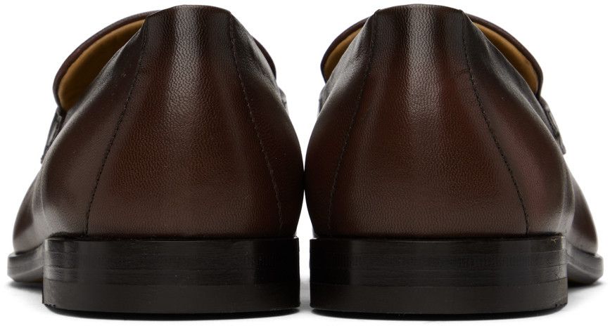 Salvatore Ferragamo o1s1rm0924 Fedro Leather Loafer in Burgundy Size US 7 / EU 40 - 3 Thumbnail