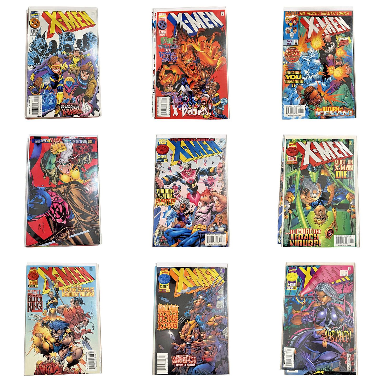 Other Marvel X-MEN MEGALOT 141 COMICS - Variants Events Signed VF+ Size ONE SIZE - 5 Thumbnail