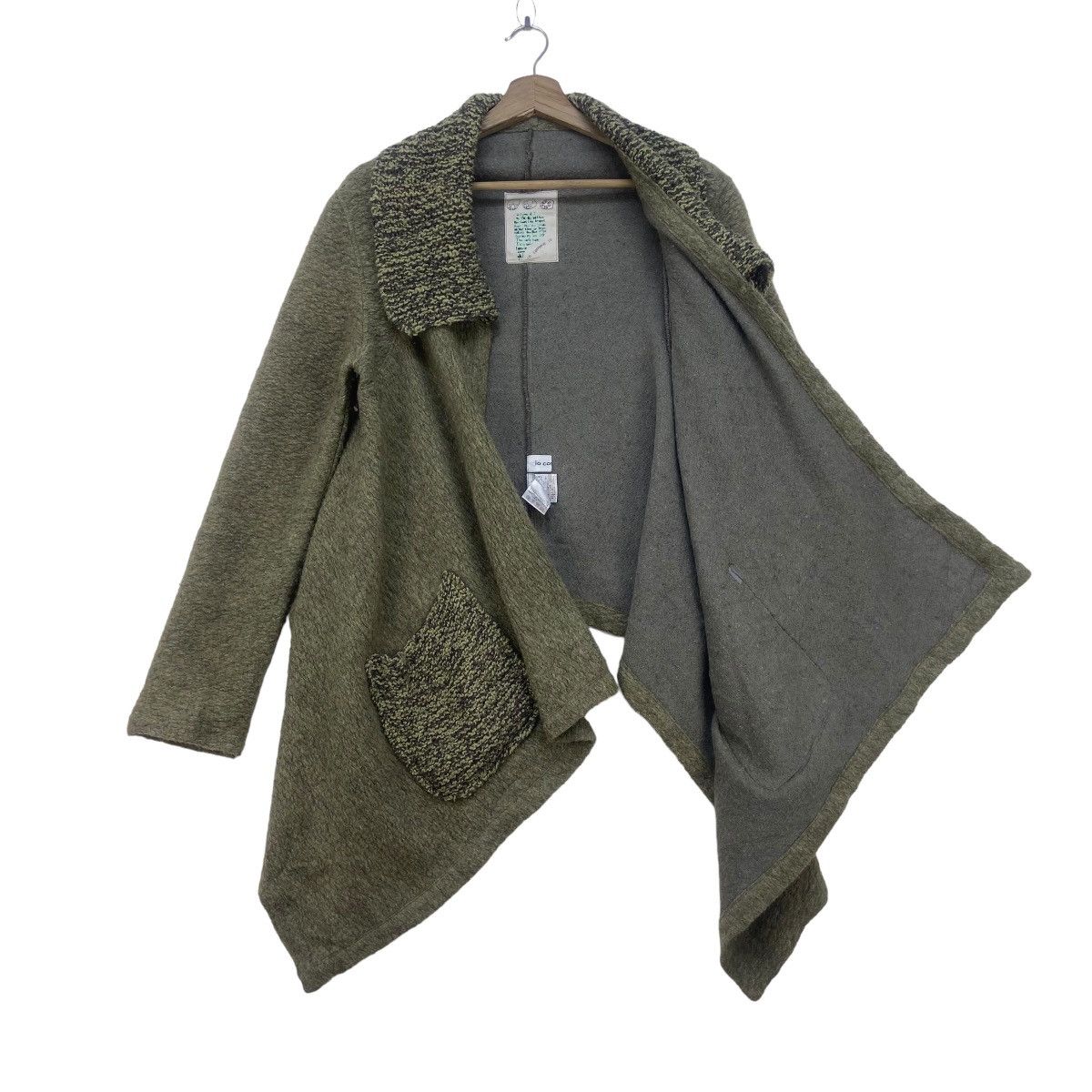 Japanese Brand × iO Japanese Brand io Comme io Nice Design Wool Jacket Size M / US 6-8 / IT 42-44 - 1 Thumbnail
