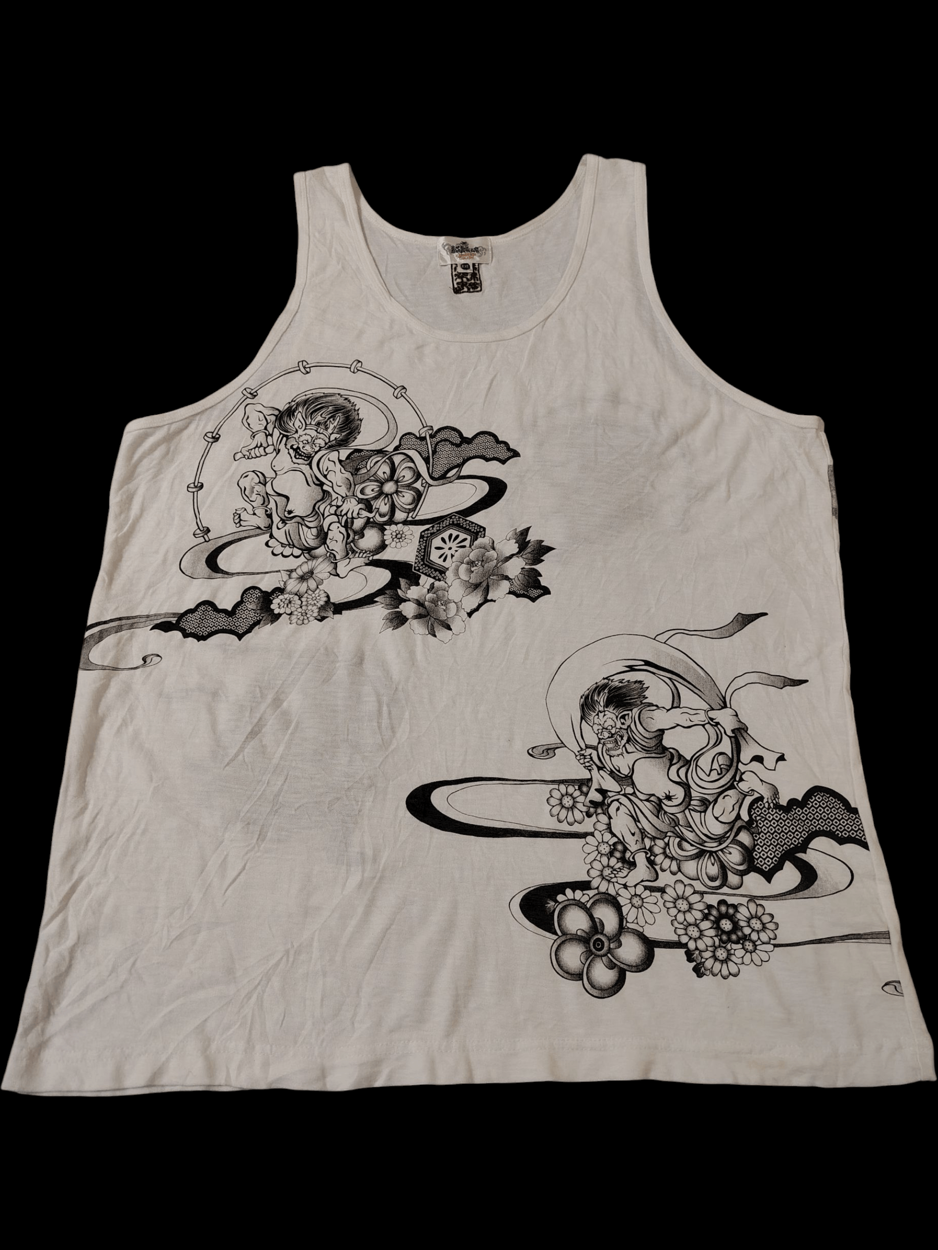 Karakuri Tamashii Karakuri tamashi Embroidered Sleeveless Tank Top Size US XL / EU 56 / 4 - 2 Thumbnail