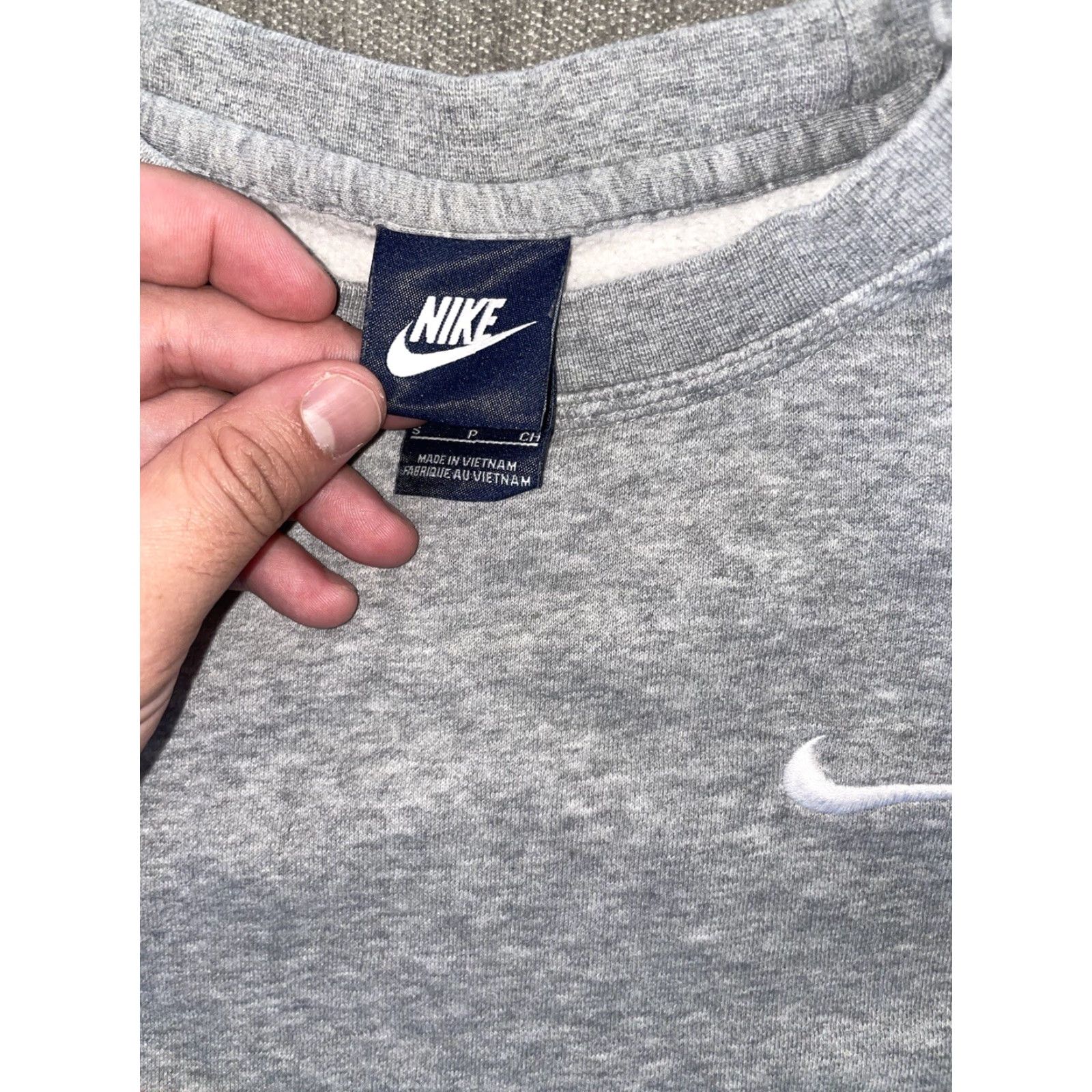 Nike Nike Crew Neck Sweater Women Small Gray/S Gray Size S / US 4 / IT 40 - 4 Thumbnail