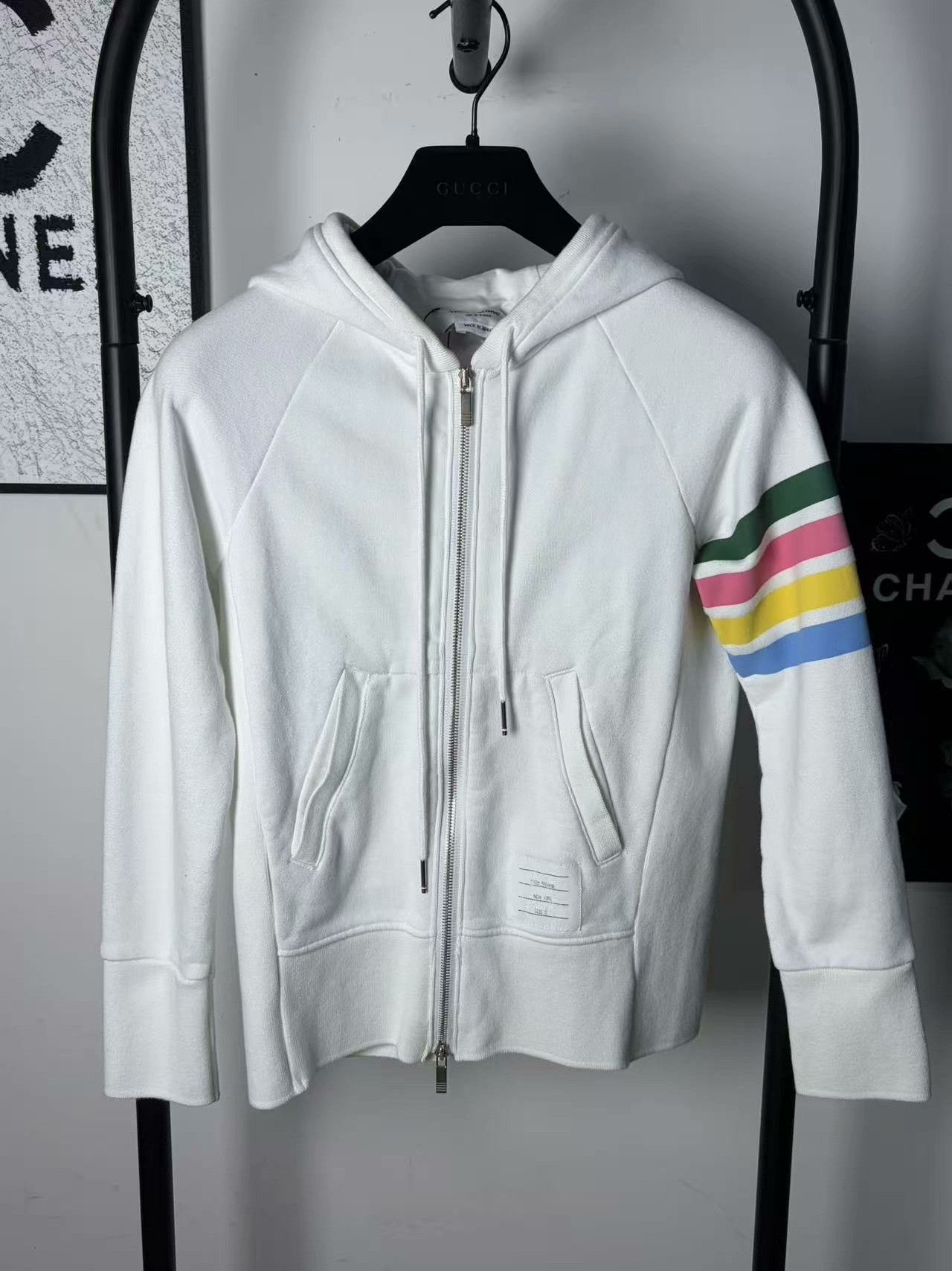 Thom Browne Thom Browne White Jacket M Women Size M / US 6-8 / IT 42-44 - 1 Thumbnail