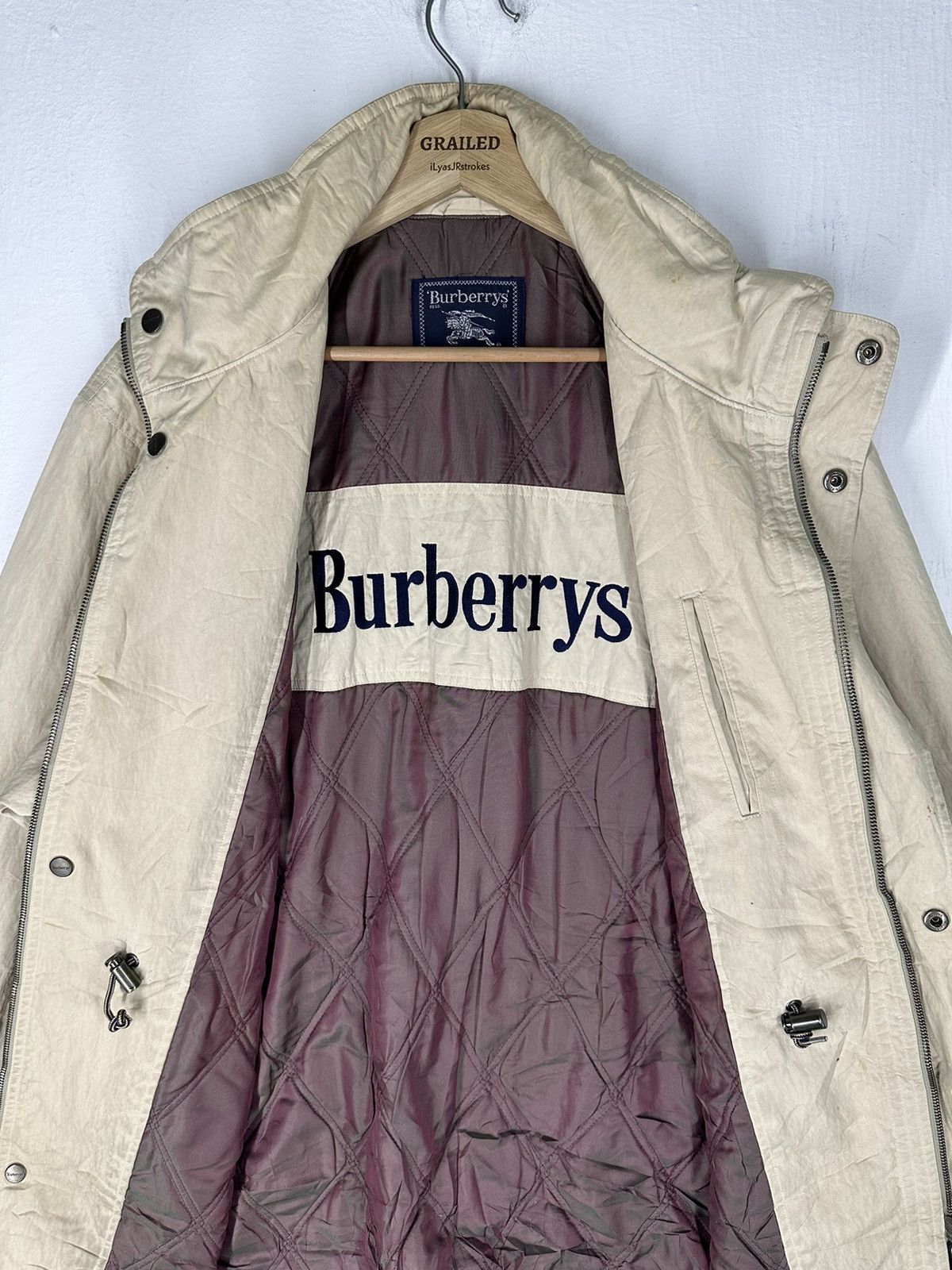 Burberry Vintage Burberry Jacket Size US L / EU 52-54 / 3 - 11 Thumbnail