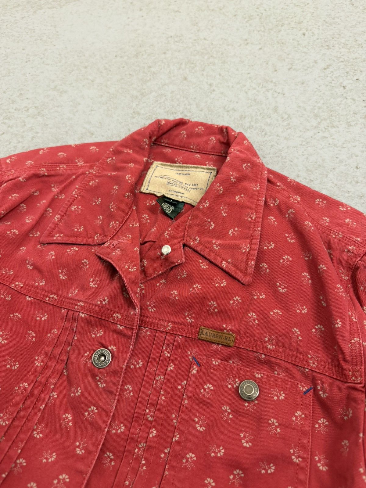 Lauren Ralph Lauren Vintage Ralph Lauren Country Jeans Jacket Size L / US 10 / IT 46 - 11 Thumbnail