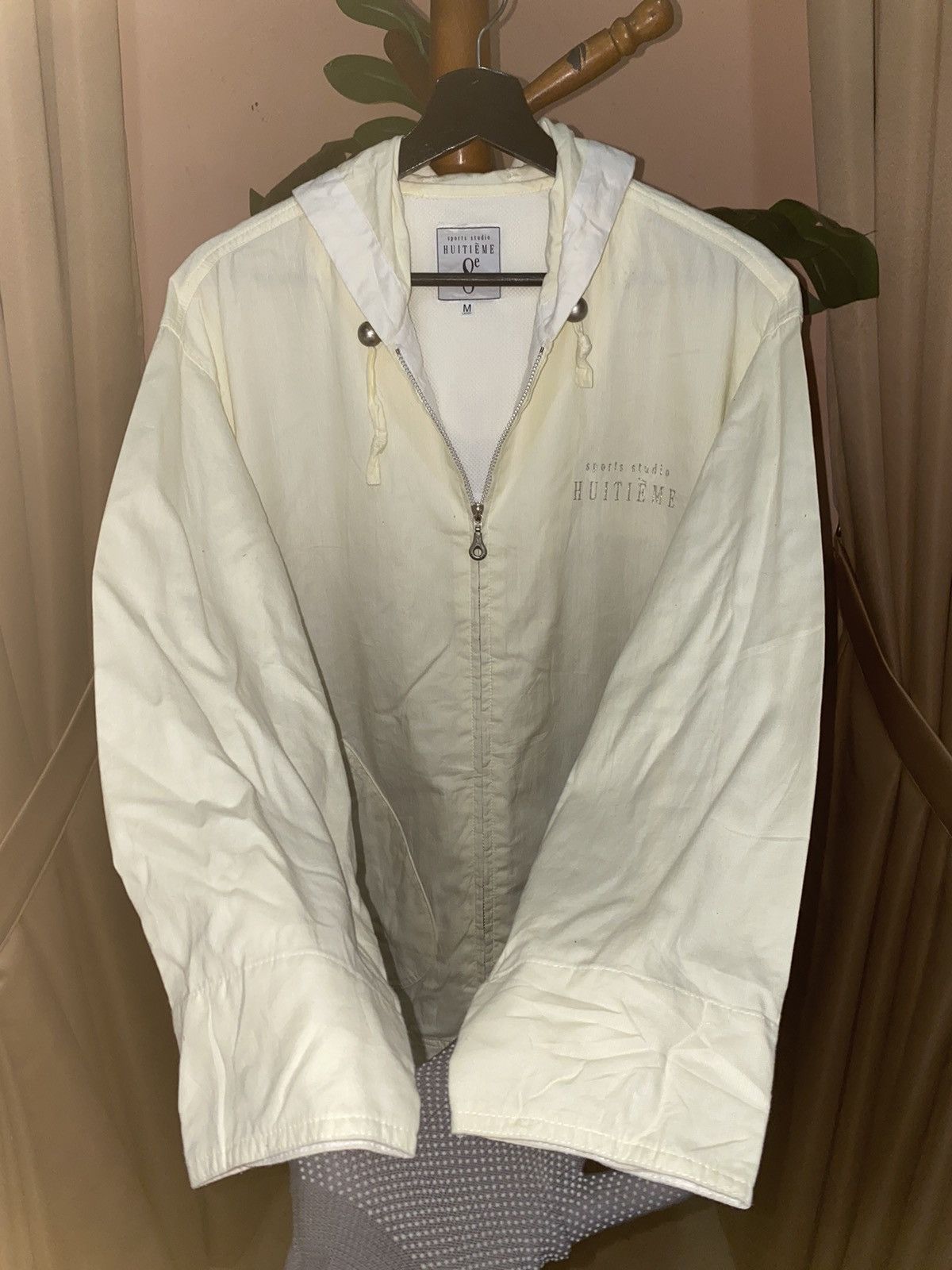 Japanese Brand VINTAGE HUITIME LINEN ZIPPER HOODIE Size US M / EU 48-50 / 2 - 5 Thumbnail