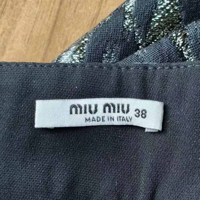Prada Leopard Print Short Skirt by Miu Miu -2505 Size 37" - 5 Thumbnail