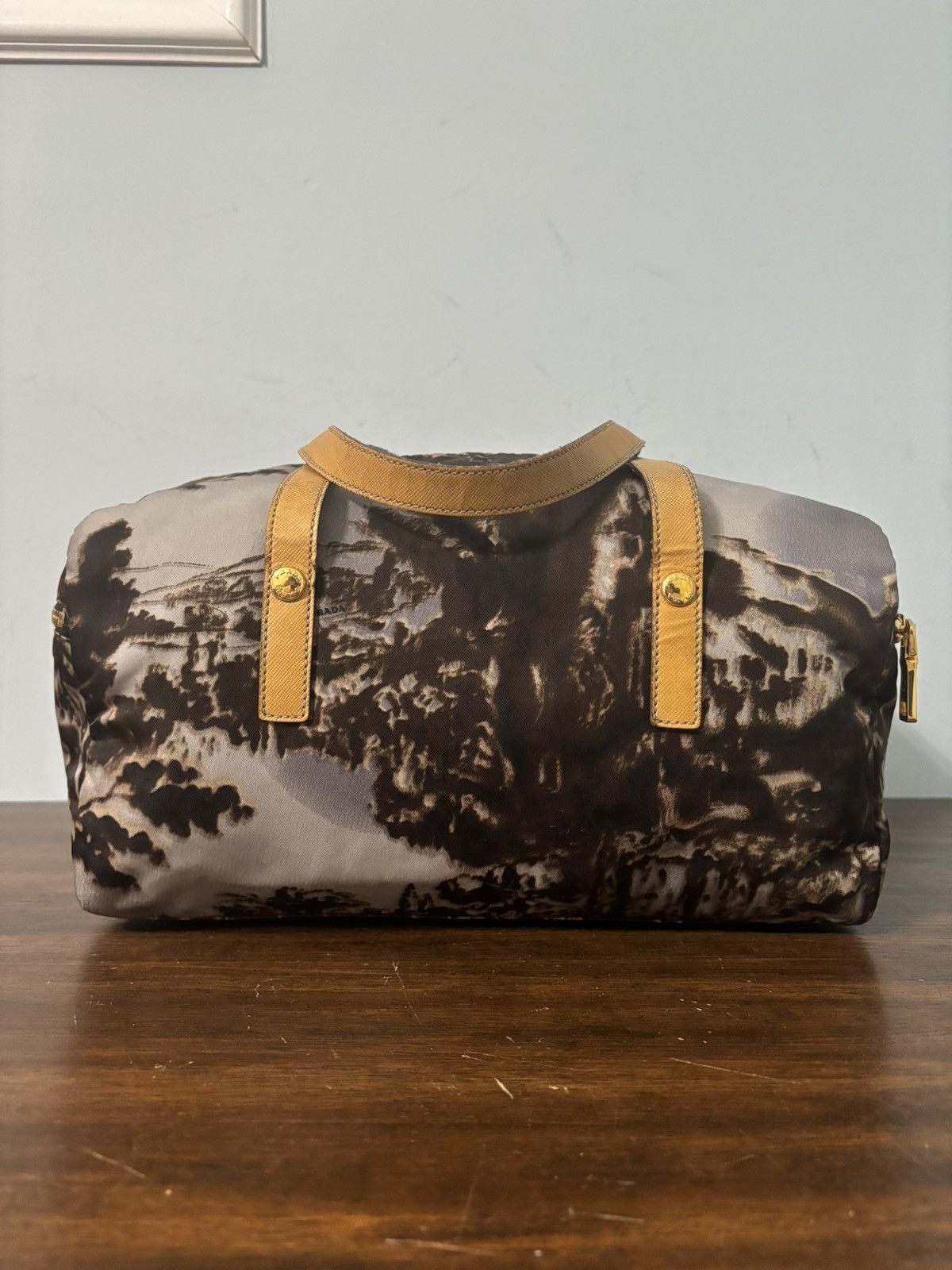 Prada Prada Nylon Landscape Tote Bag Size ONE SIZE - 4 Thumbnail