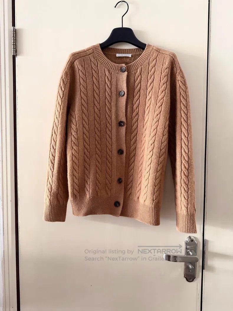 The Row The Row Cashmere twist cardigan Size S / US 4 / IT 40 - 1 Thumbnail