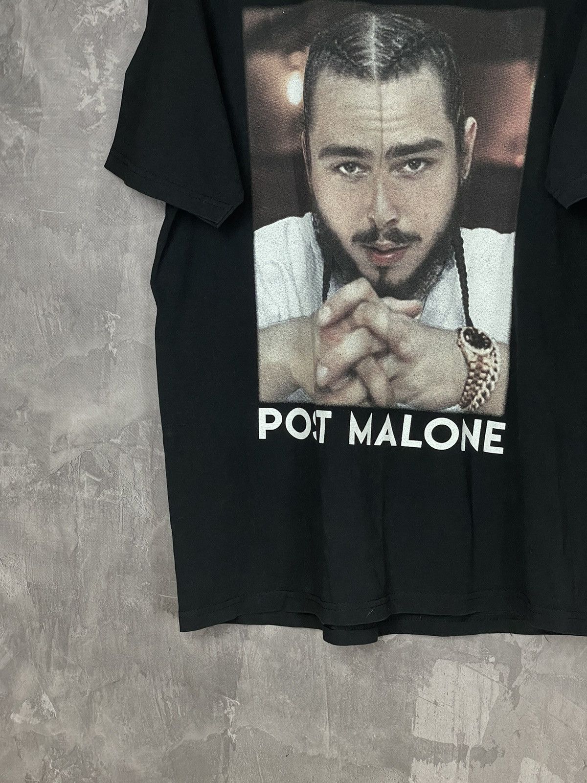 Rap Tees Vintage Y2K POST MALONE Rap Tour T-shirt Streetwear Style Size US L / EU 52-54 / 3 - 6 Thumbnail