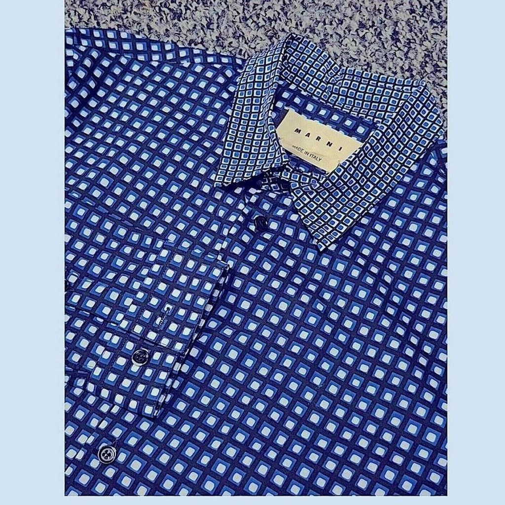Marni Marni Men's Italian Button-Up Shirt Size US L / EU 52-54 / 3 - 5 Thumbnail
