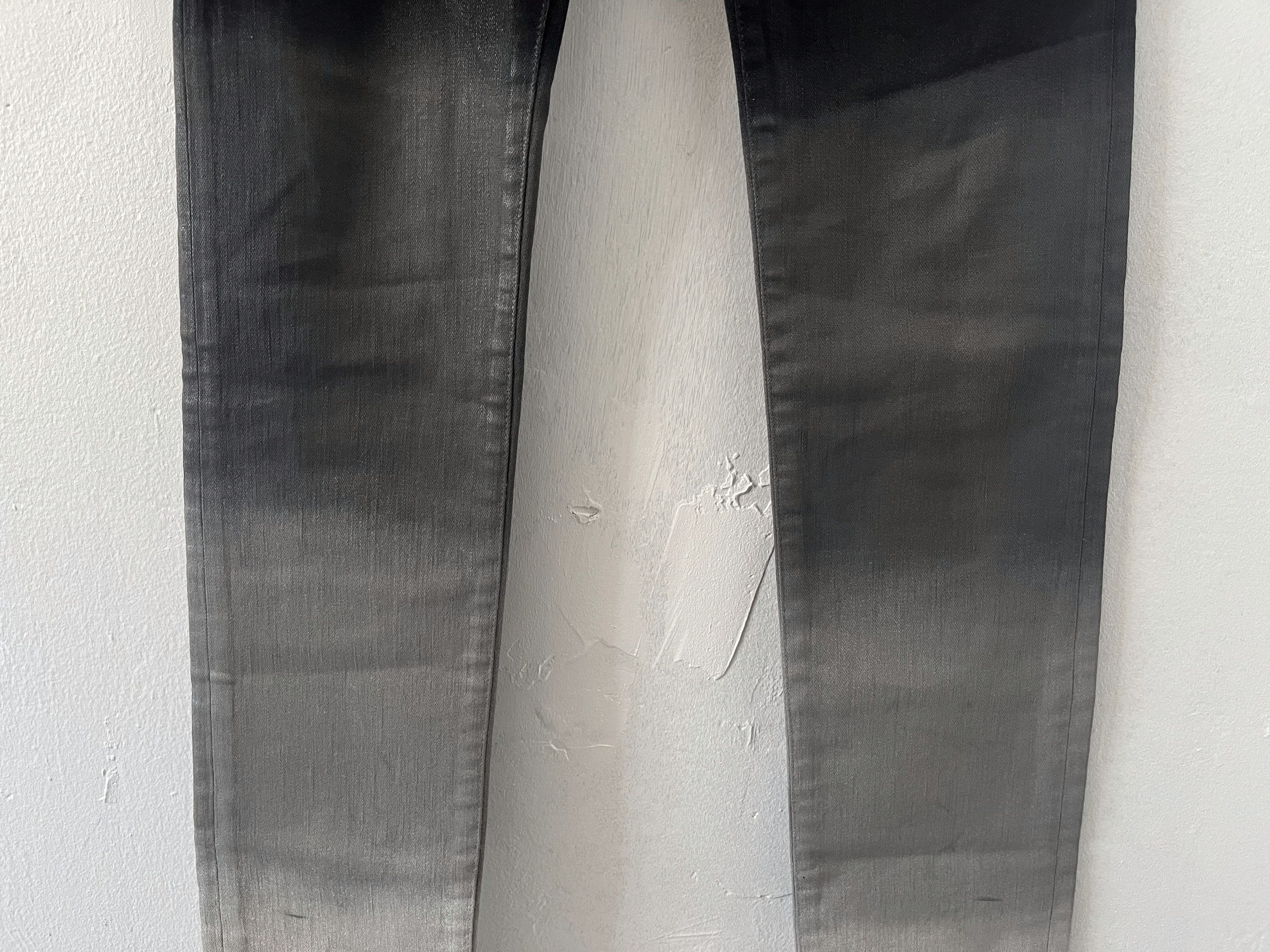 Dior Dior Homme AW09 Gradient Dip-Dye Denim Size US 27 - 4 Thumbnail
