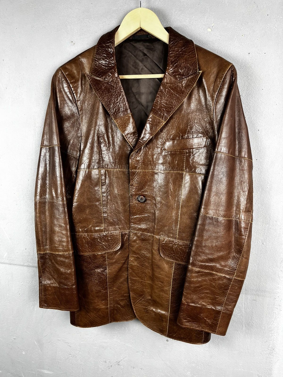 Daniele Alessandrini Daniele Alessandrini brown blazer jacket Size US M / EU 48-50 / 2 - 1 Thumbnail