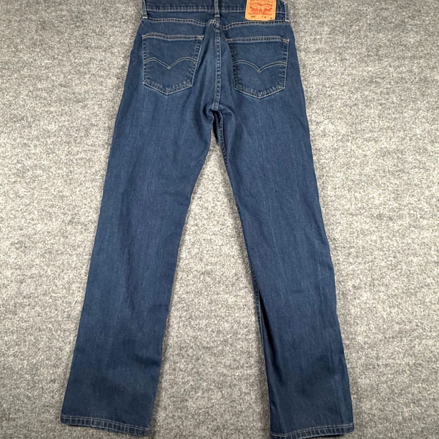 Levi's VINTAGE Levi's 505 Jeans Dark Wash Straight Leg 32x32 Mens Denim Workwear Shirt? Size US 32 / EU 48 - 4 Thumbnail