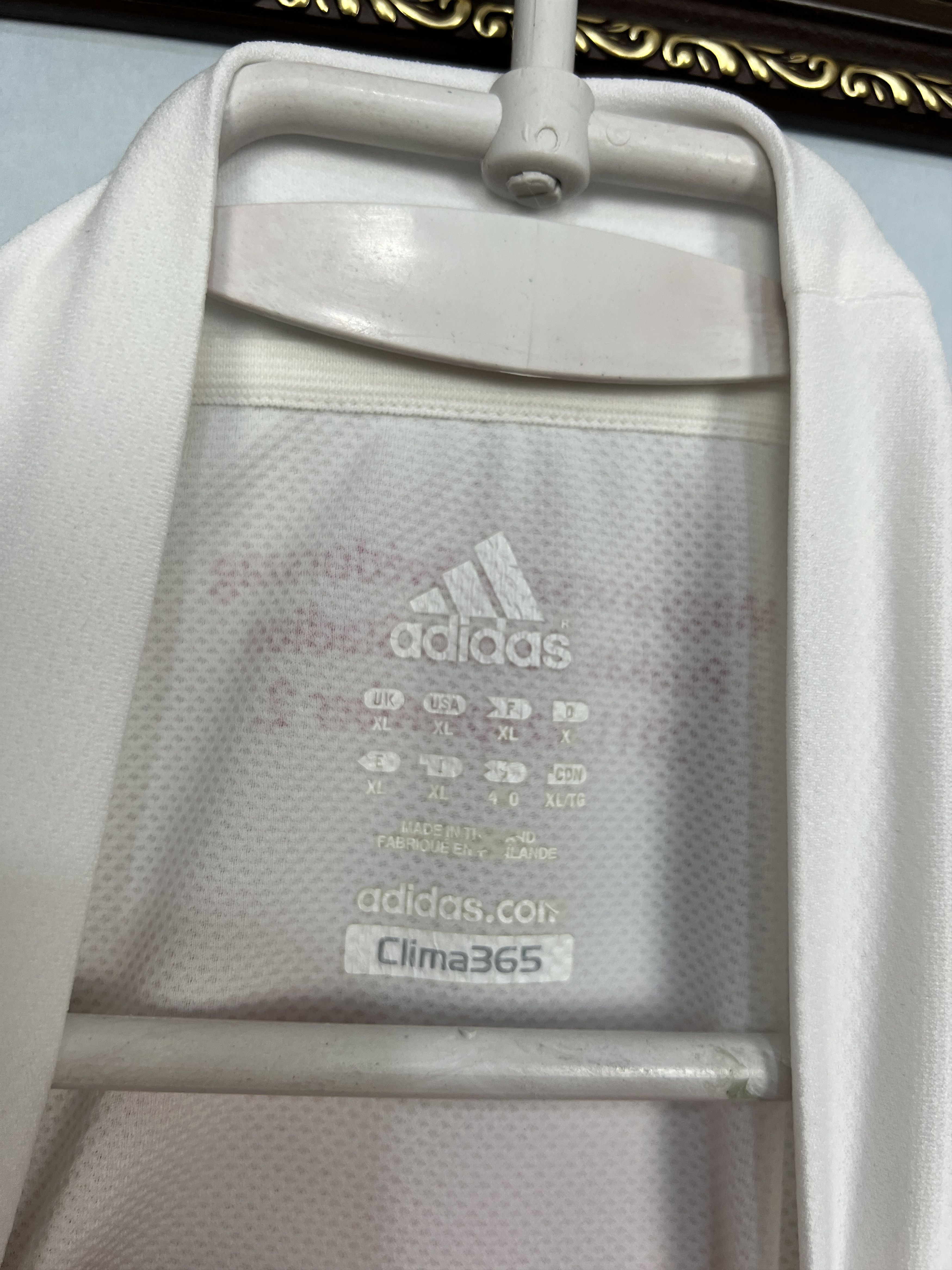 Adidas Hungary Away football shirt Soccer Long Sleeve Jersey Trikot Size US XL / EU 56 / 4 - 7 Thumbnail