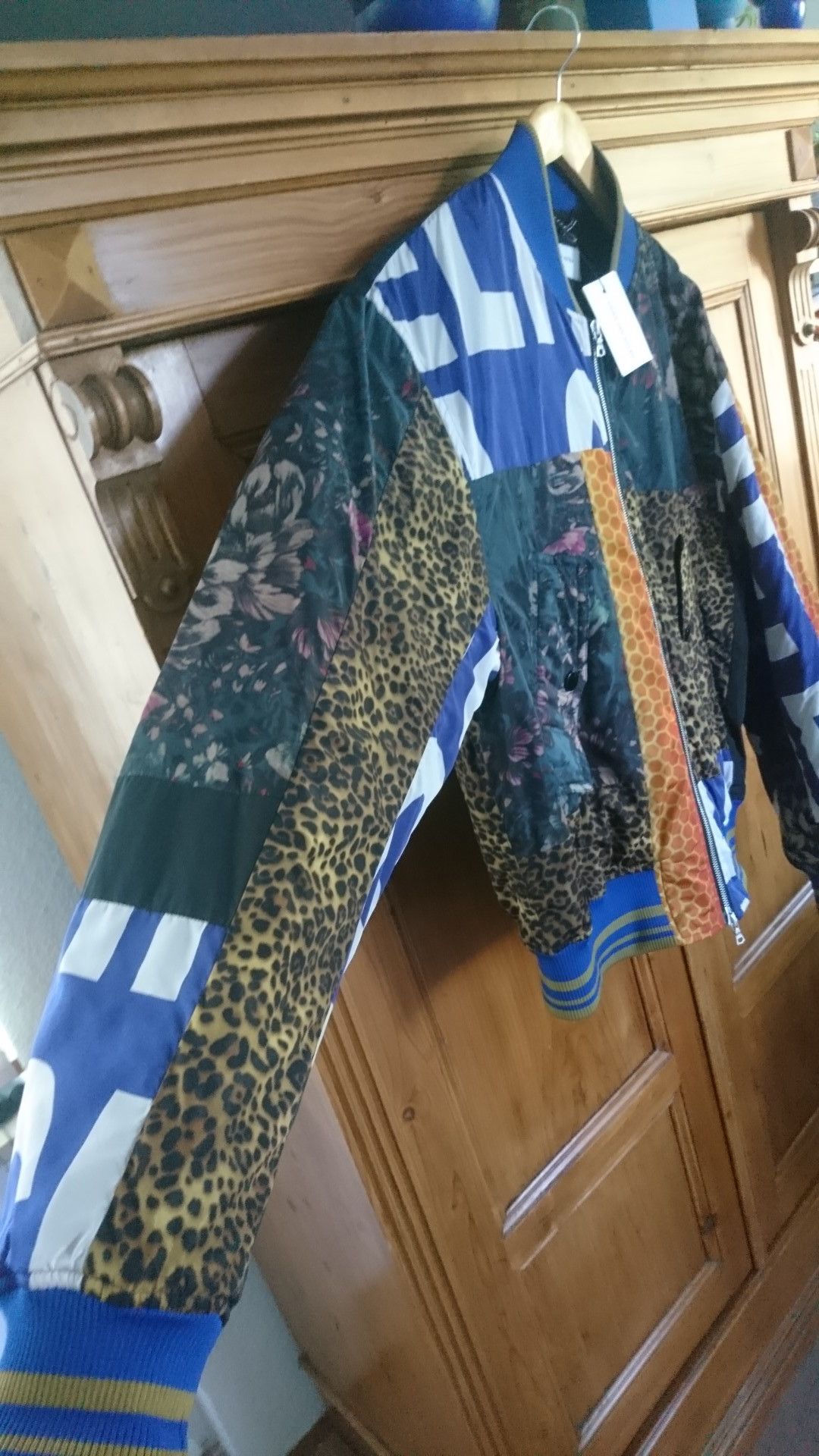 Dries Van Noten Dries Van Noten Multicolor Floral Leopard Jacket M L Size US M / EU 48-50 / 2 - 10 Thumbnail