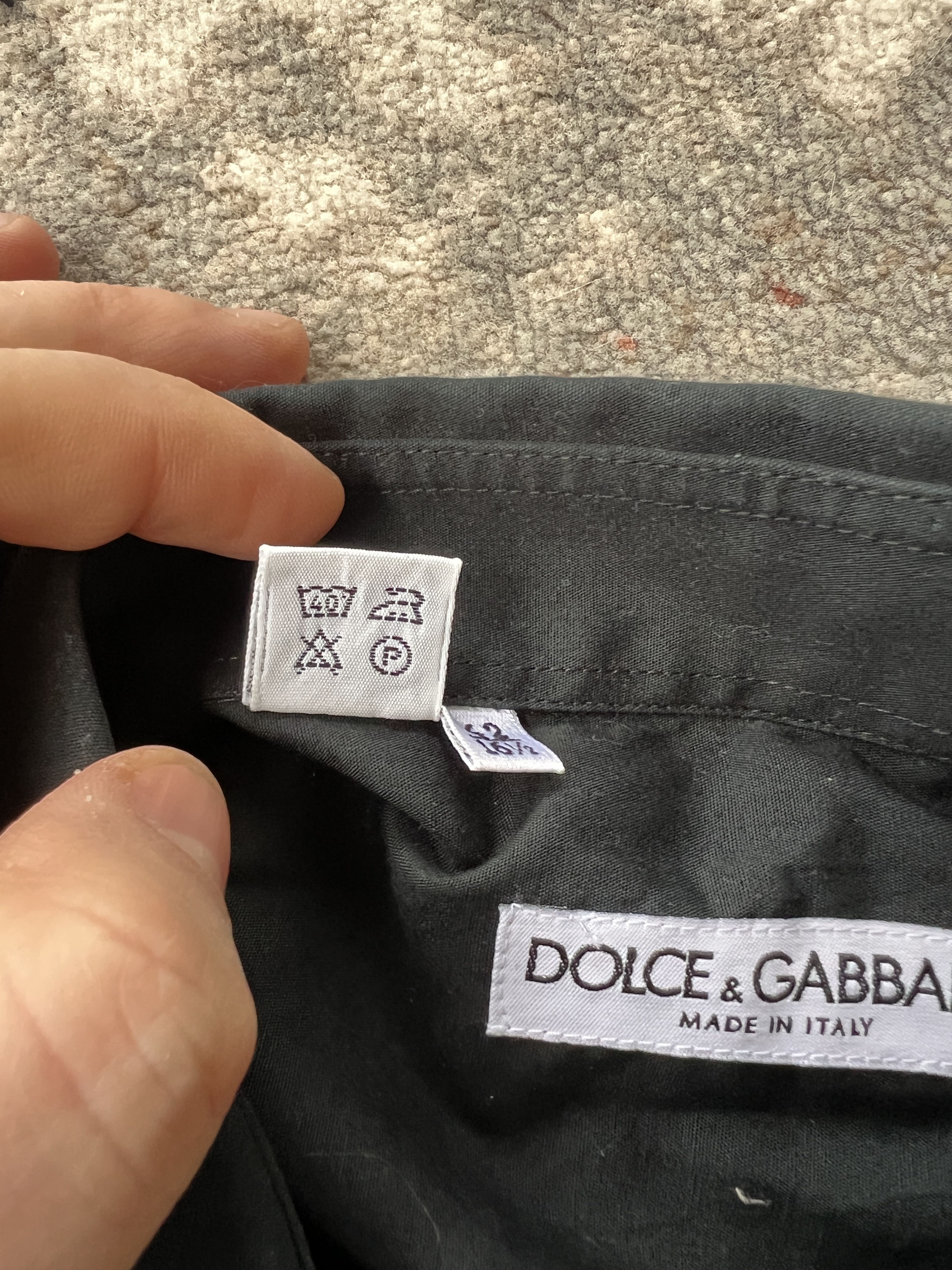 Dolce & Gabbana Dolce & Gabbana Vintage Shirt Size US XL / EU 56 / 4 - 6 Thumbnail